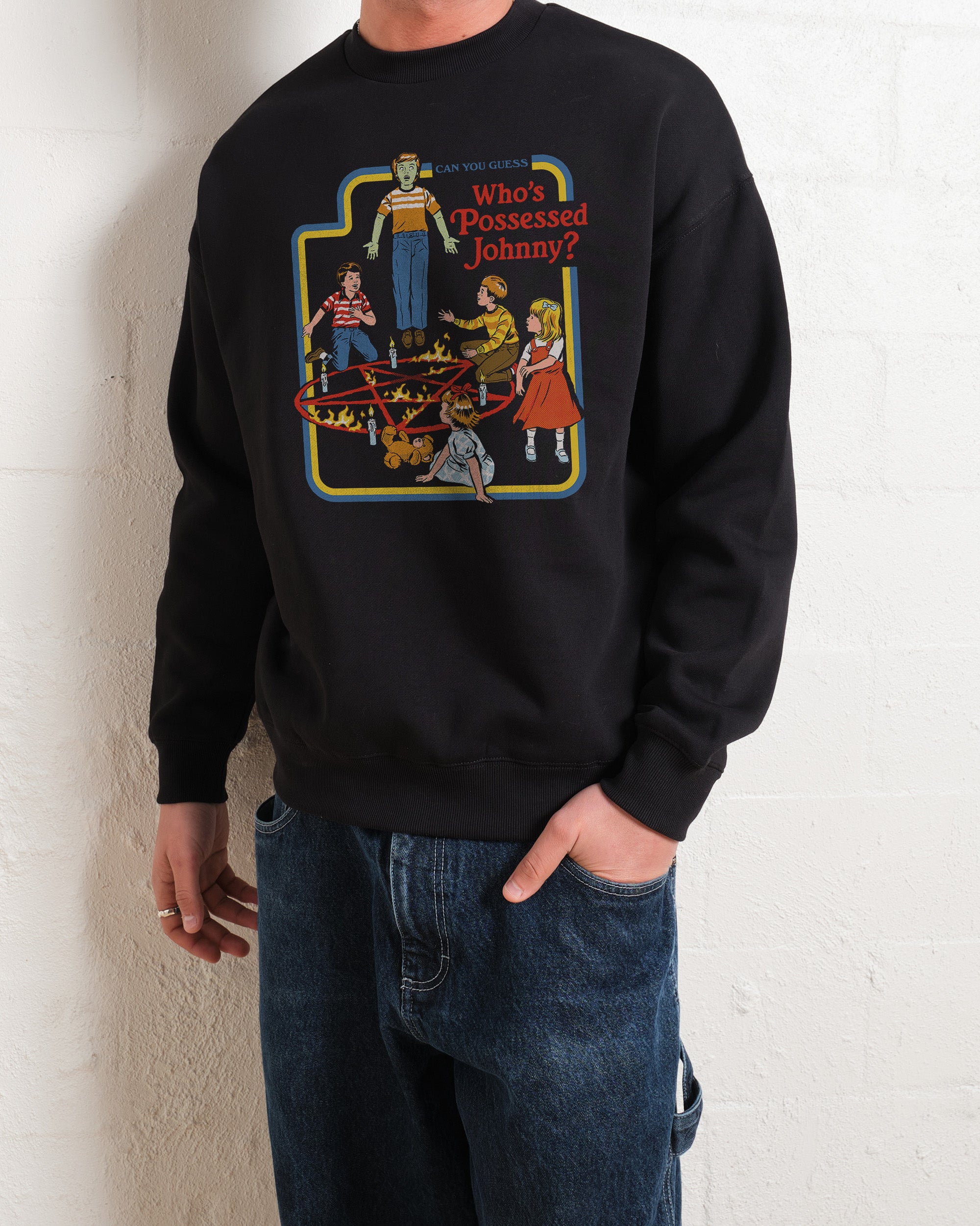 Who's Possessed Johnny? Sweatshirt Australia Online