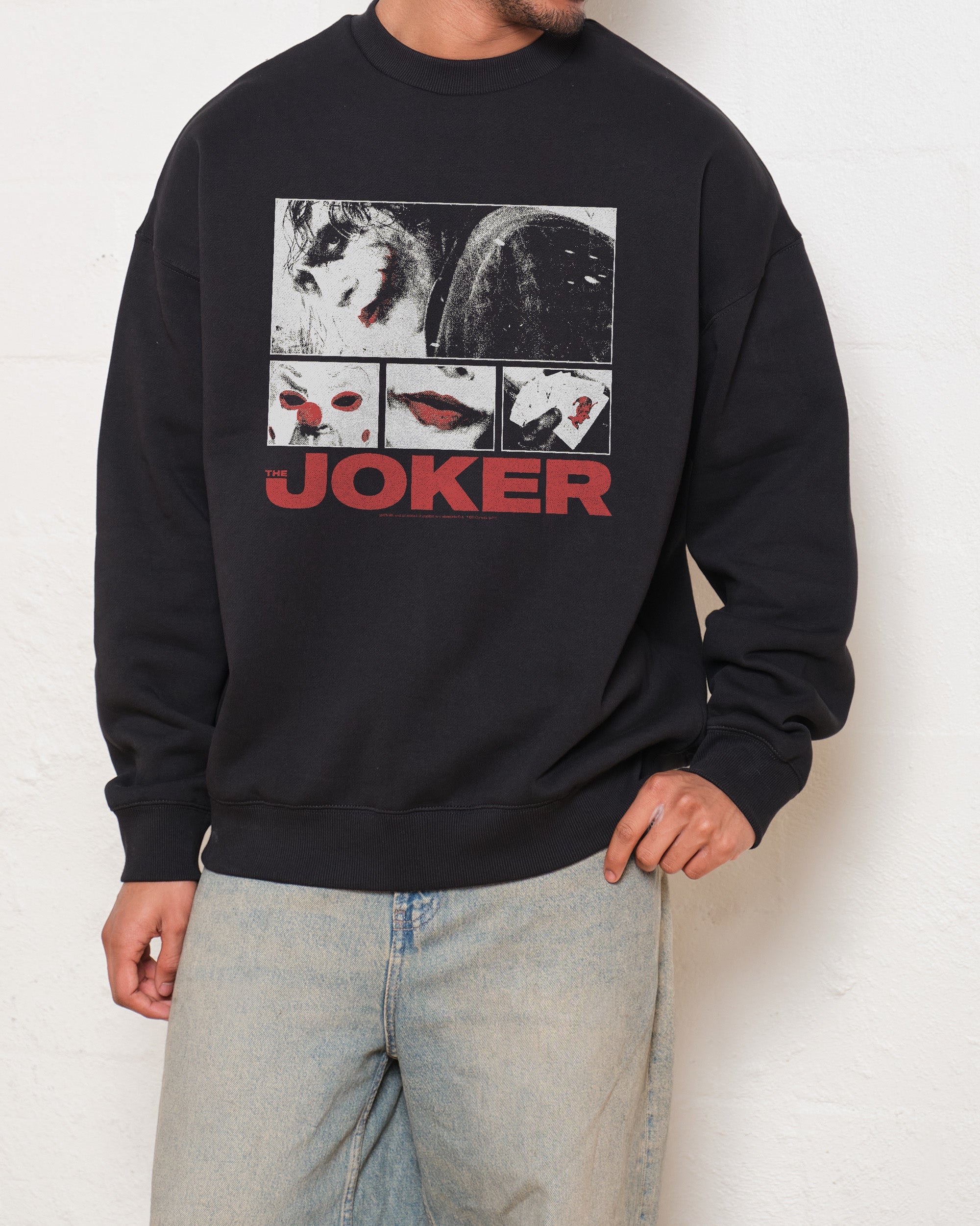 The Joker Grid Sweatshirt Australia Online Black