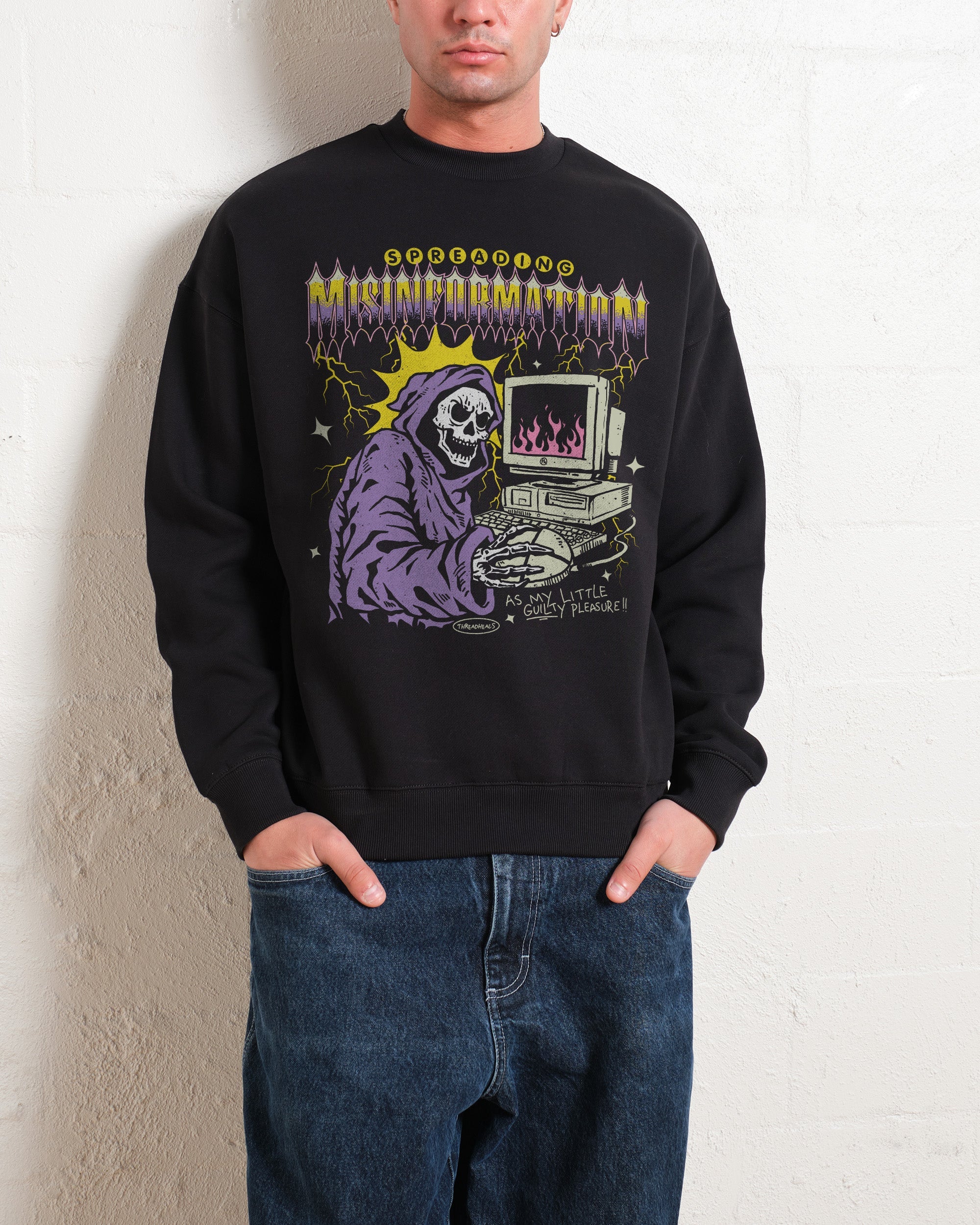 Spreading Misinformation Sweatshirt Australia Online Black