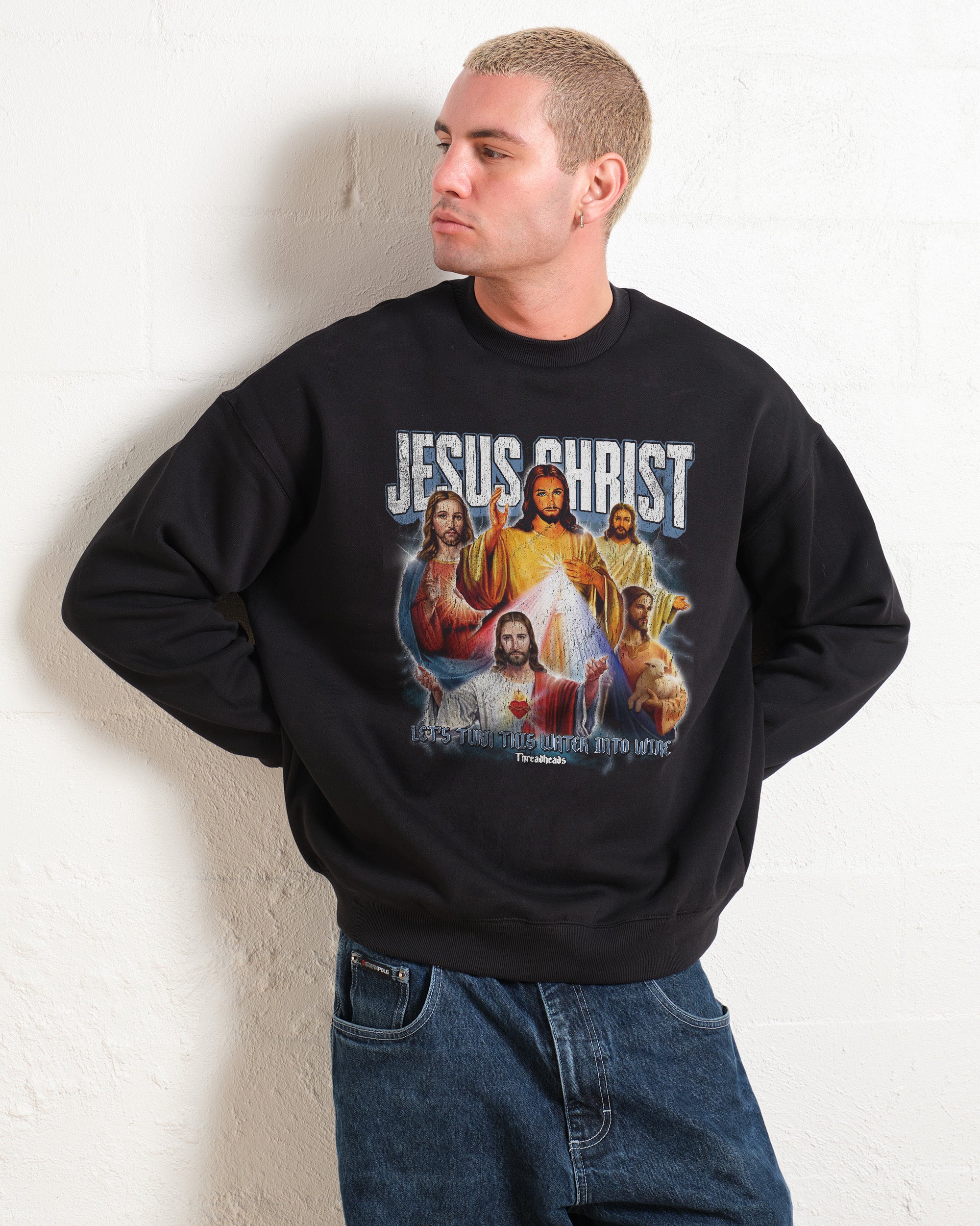 Vintage Jesus Christ Sweatshirt Australia Online