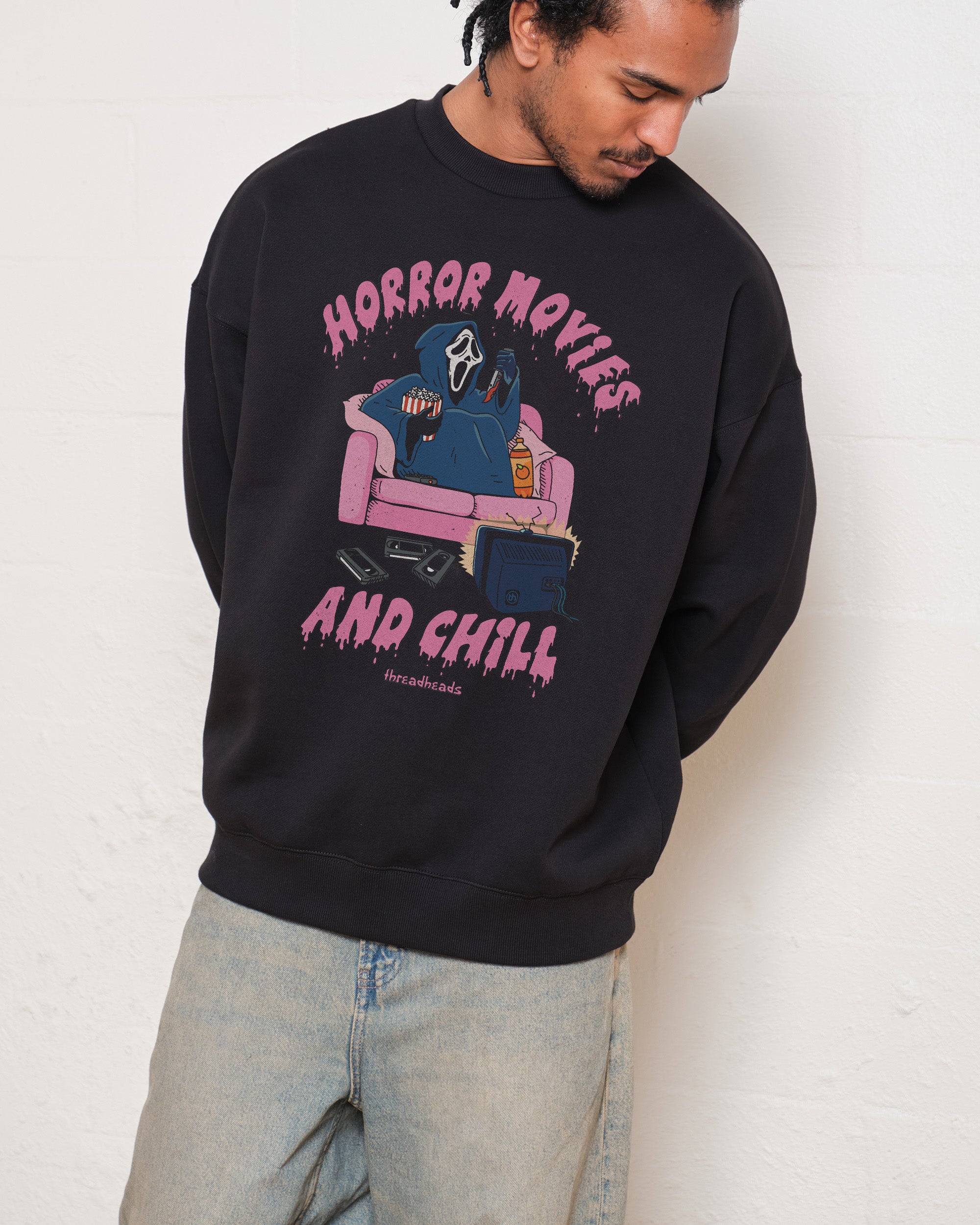 Horror Movies and Chill Sweatshirt Australia Online