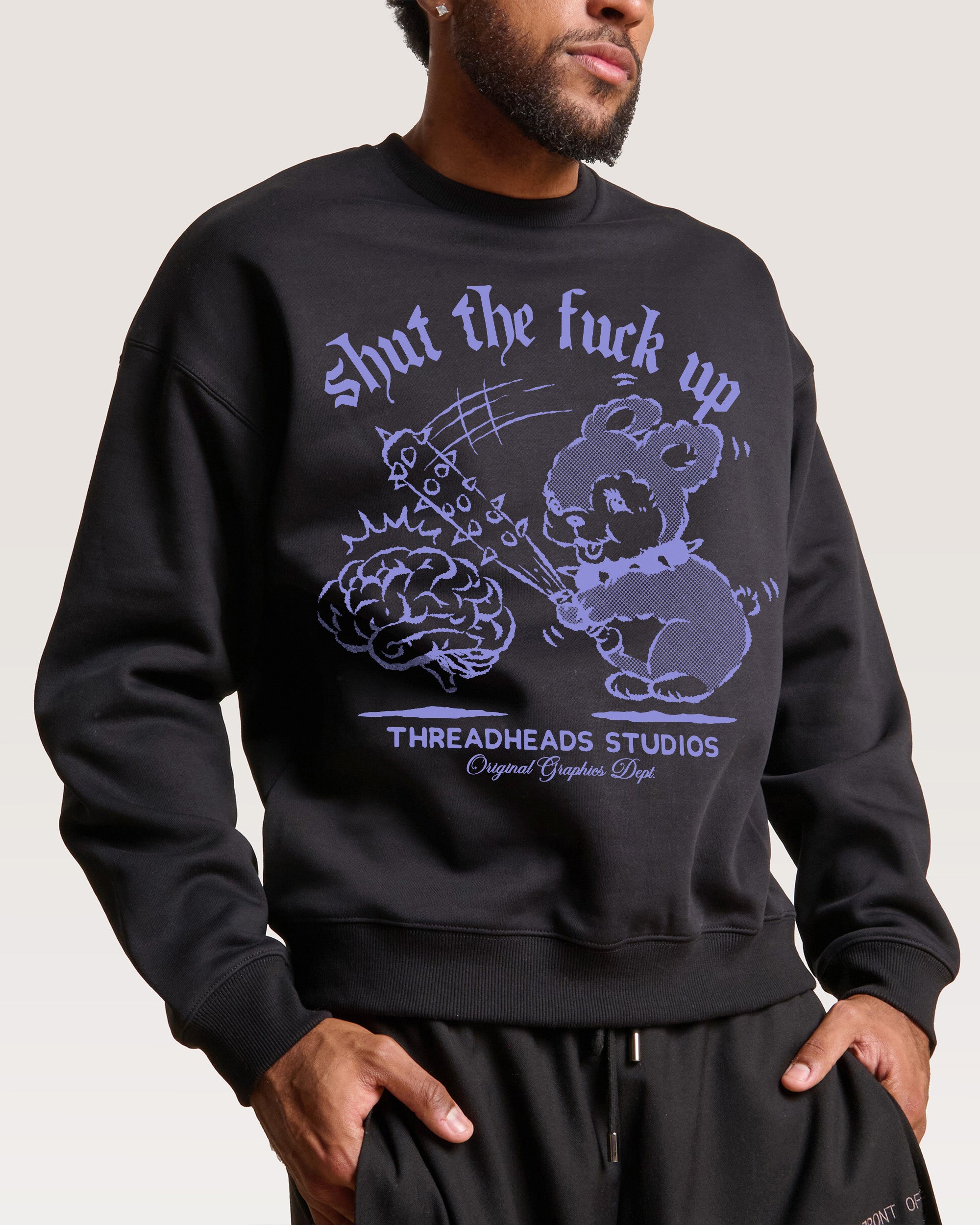 Shut the F Up Sweatshirt Australia Threadheads Online