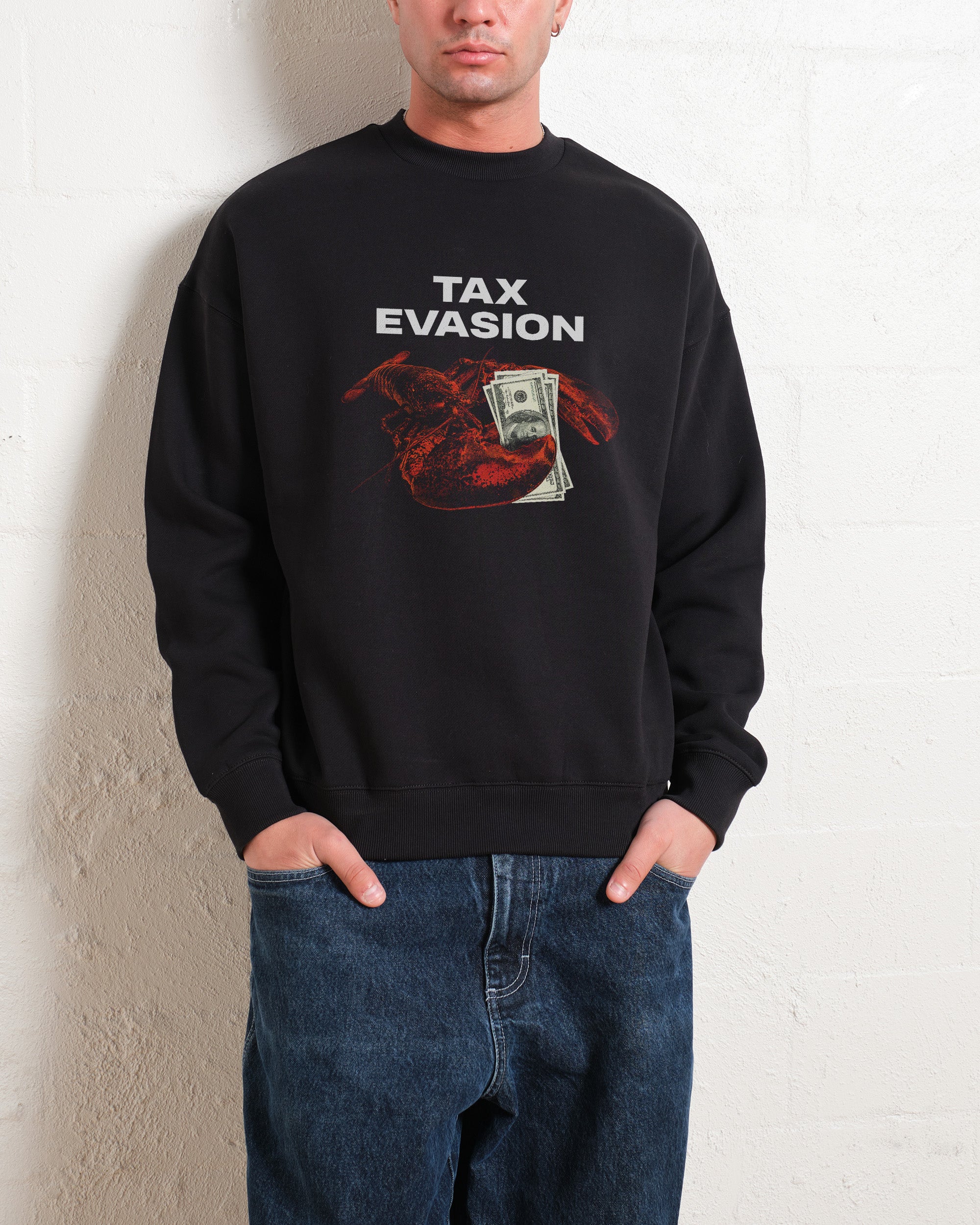 Tax Evasion Sweatshirt Australia Online Black