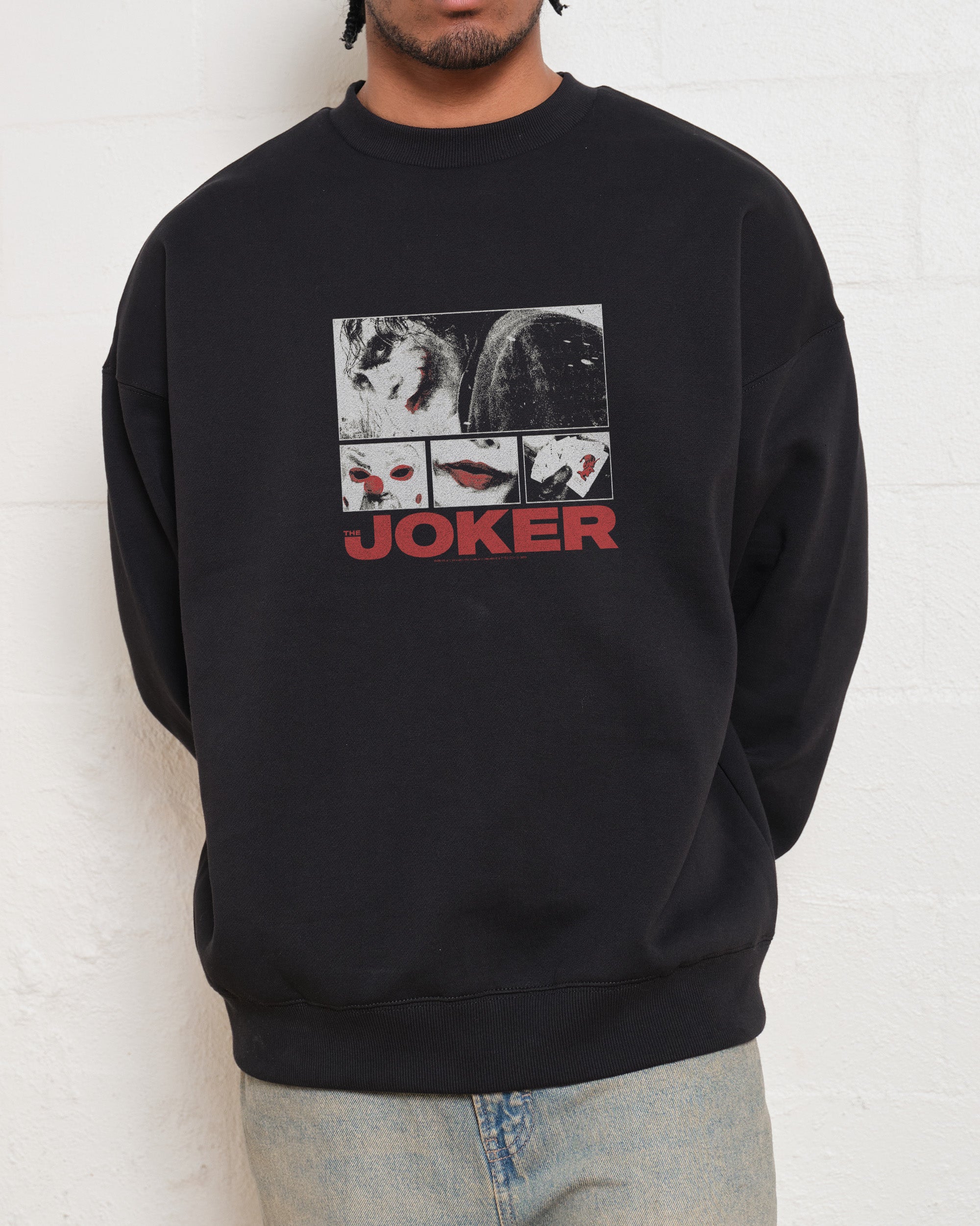 The Joker Grid Sweatshirt Australia Online Black