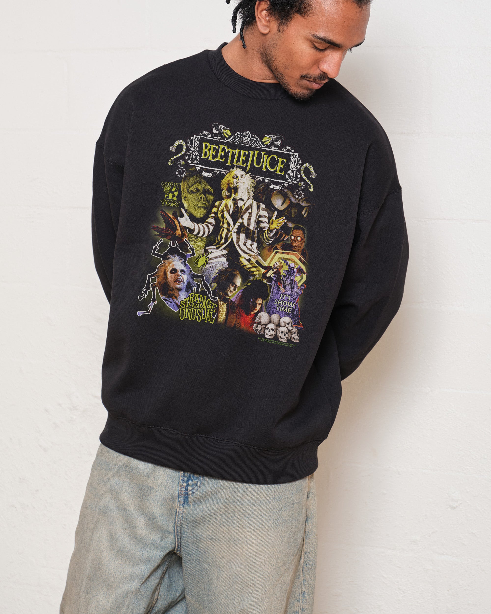 Beetlejuice Vintage Jumper Australia Online