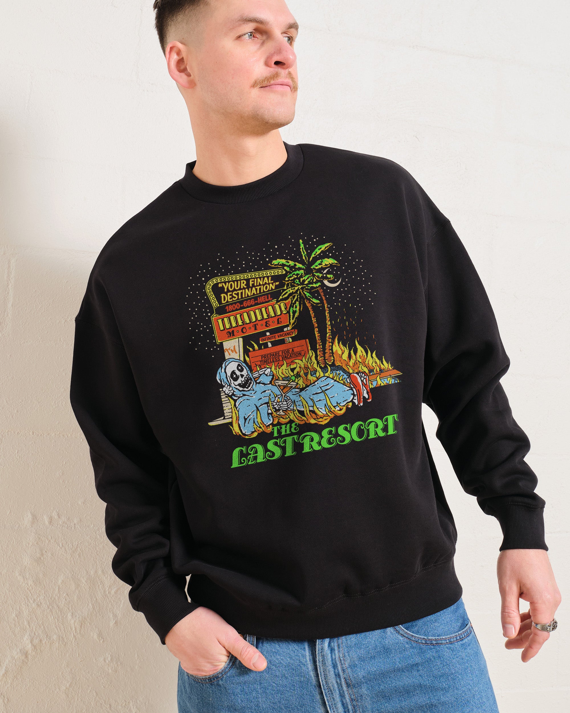 Last Resort Hotel Vacation Packages Sweatshirt Australia Online