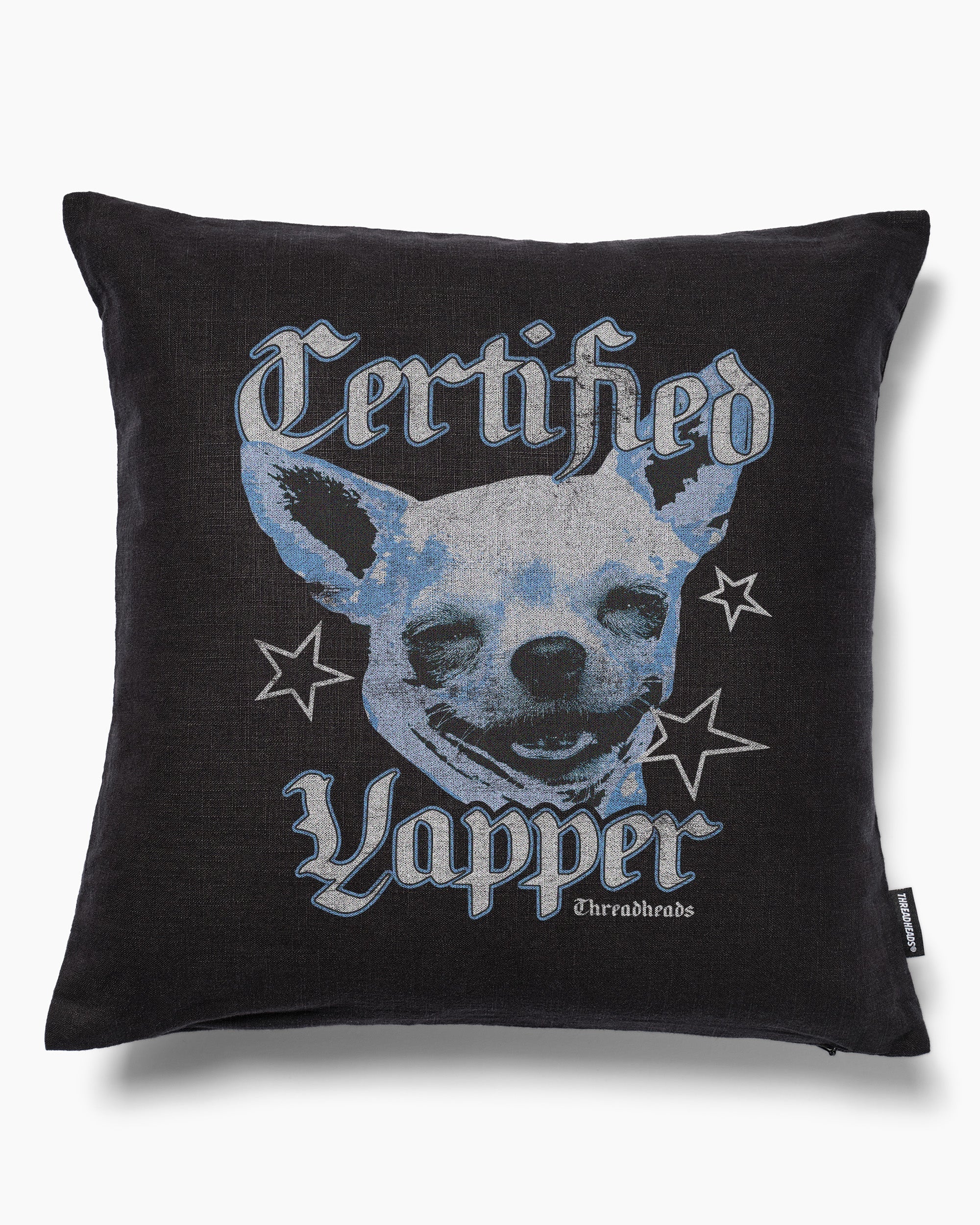 Certified Yapper Cushion Australia Online Black