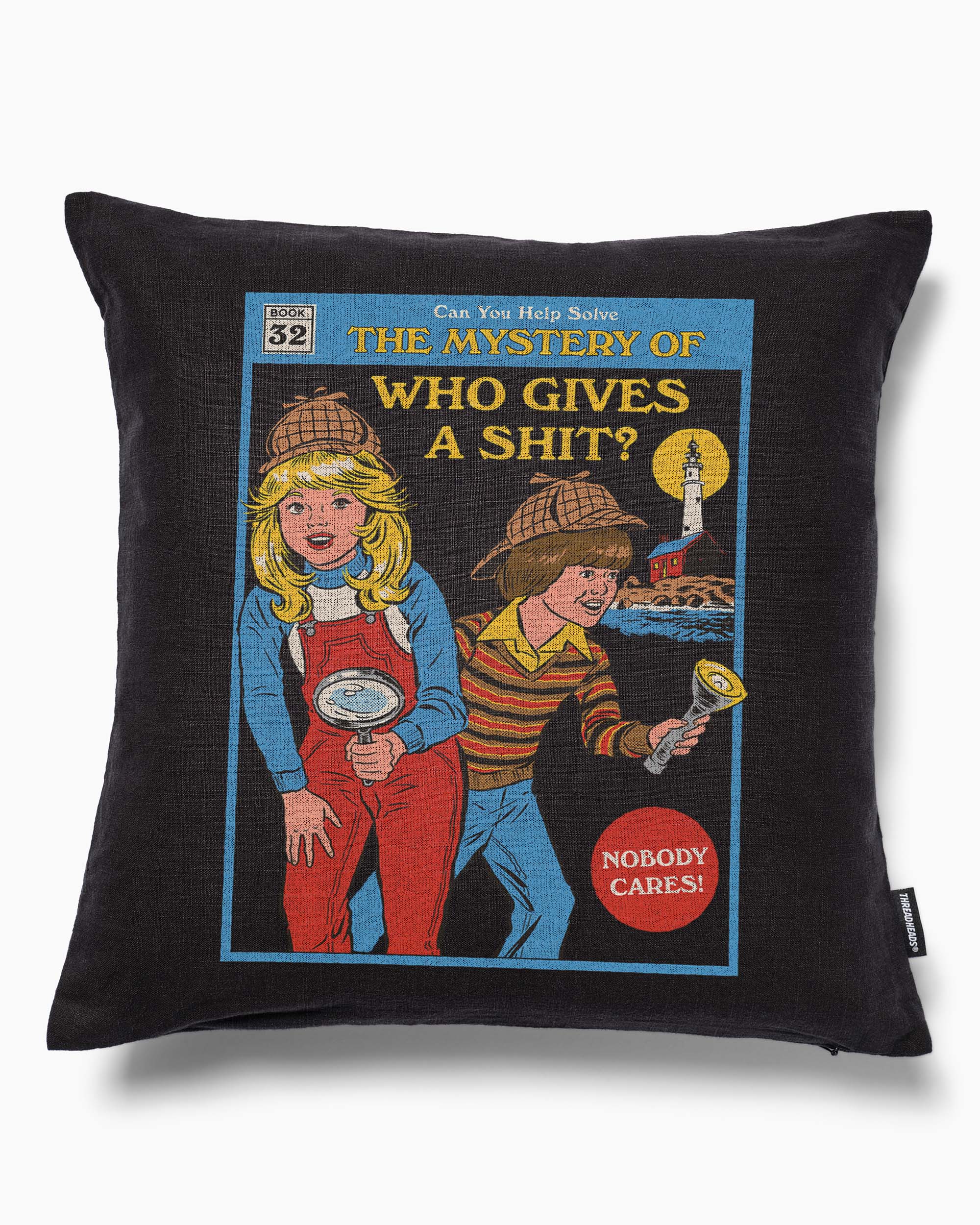 The Mystery of Who Gives a Sh-t Cushion