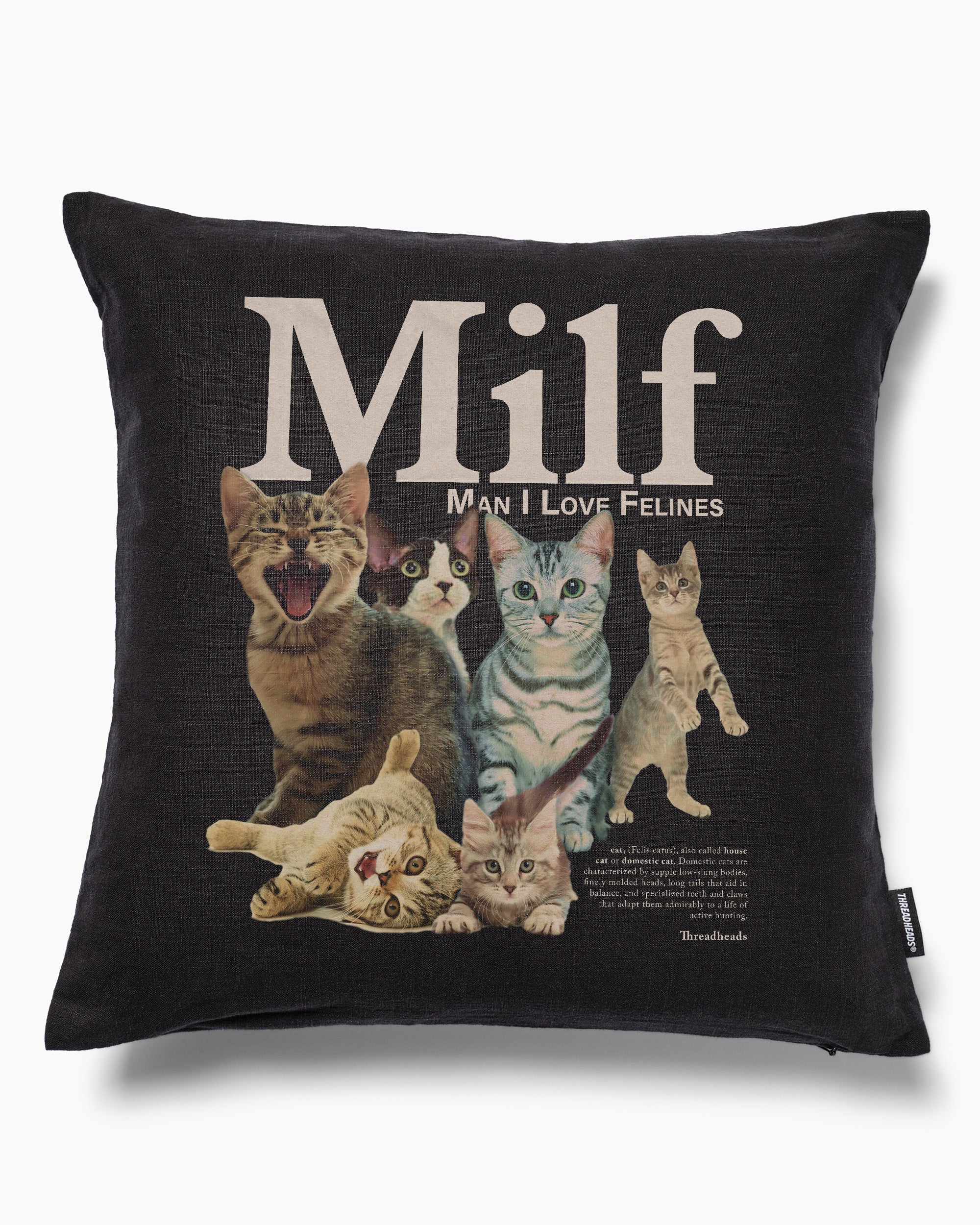 Man I Love Felines Cushion Australia Online