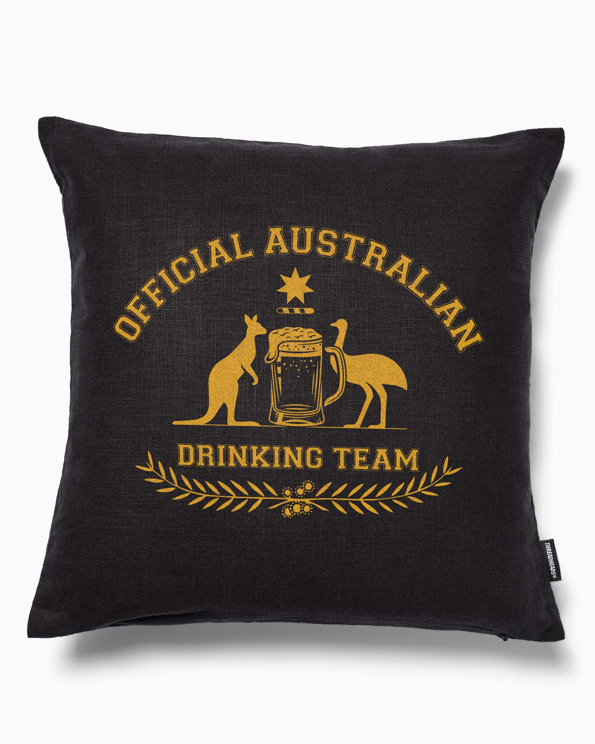 Official Australian Drinking Team Cushion