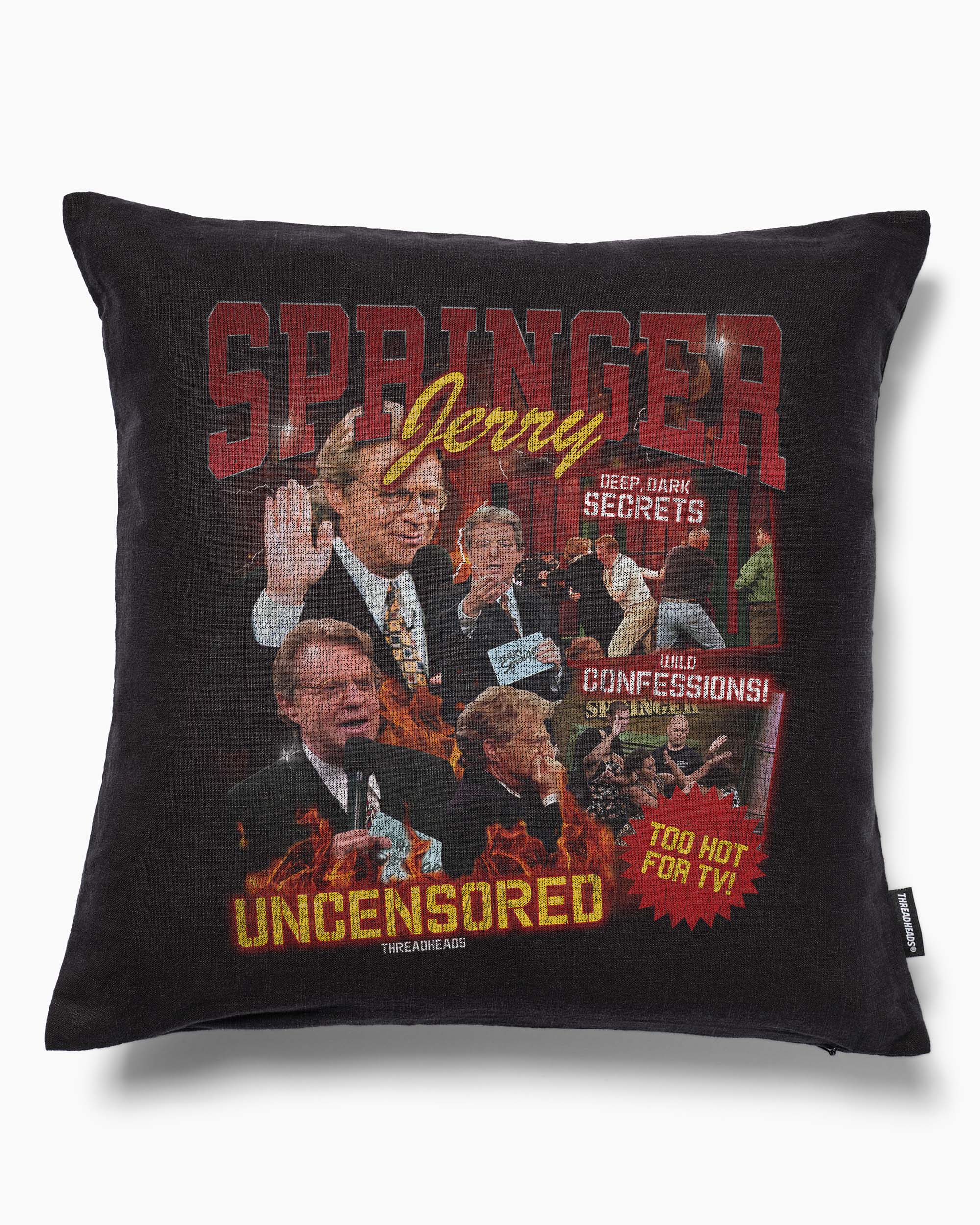 Vintage Jerry Springer Cushion
