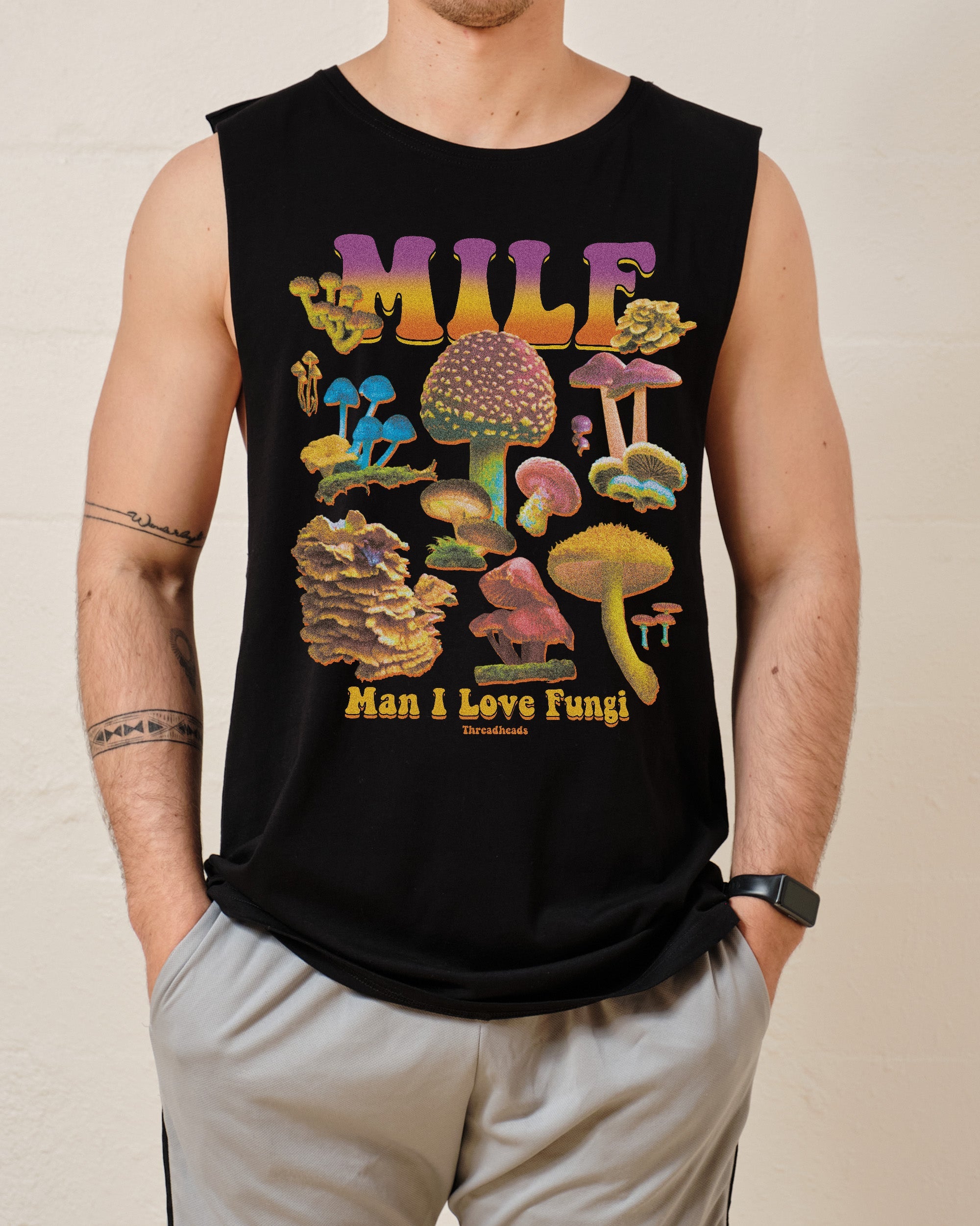 MILF Fungi Tank Australia Online Black