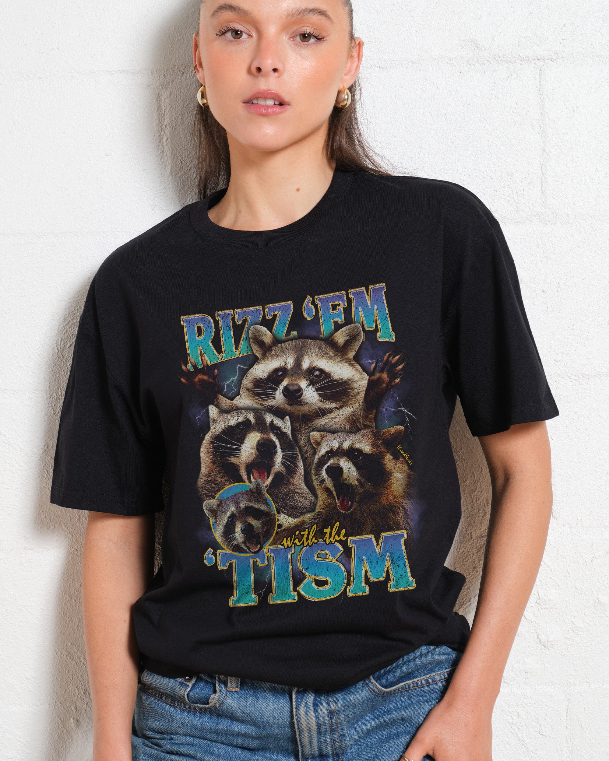 Rizz 'Em With the 'Tism T-Shirt | Funny T-Shirt