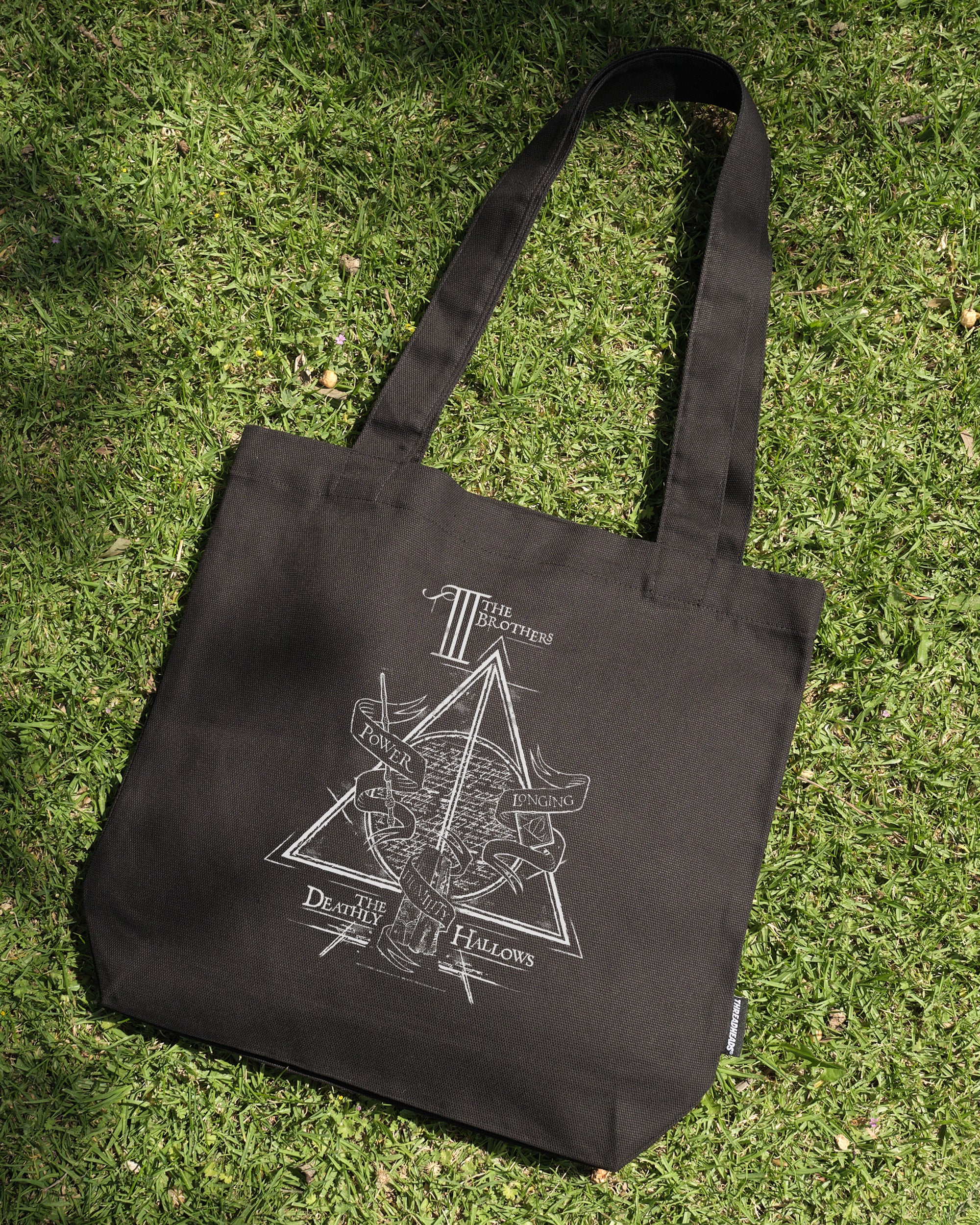 Deathly Hallows Logo Alt Tote Bag