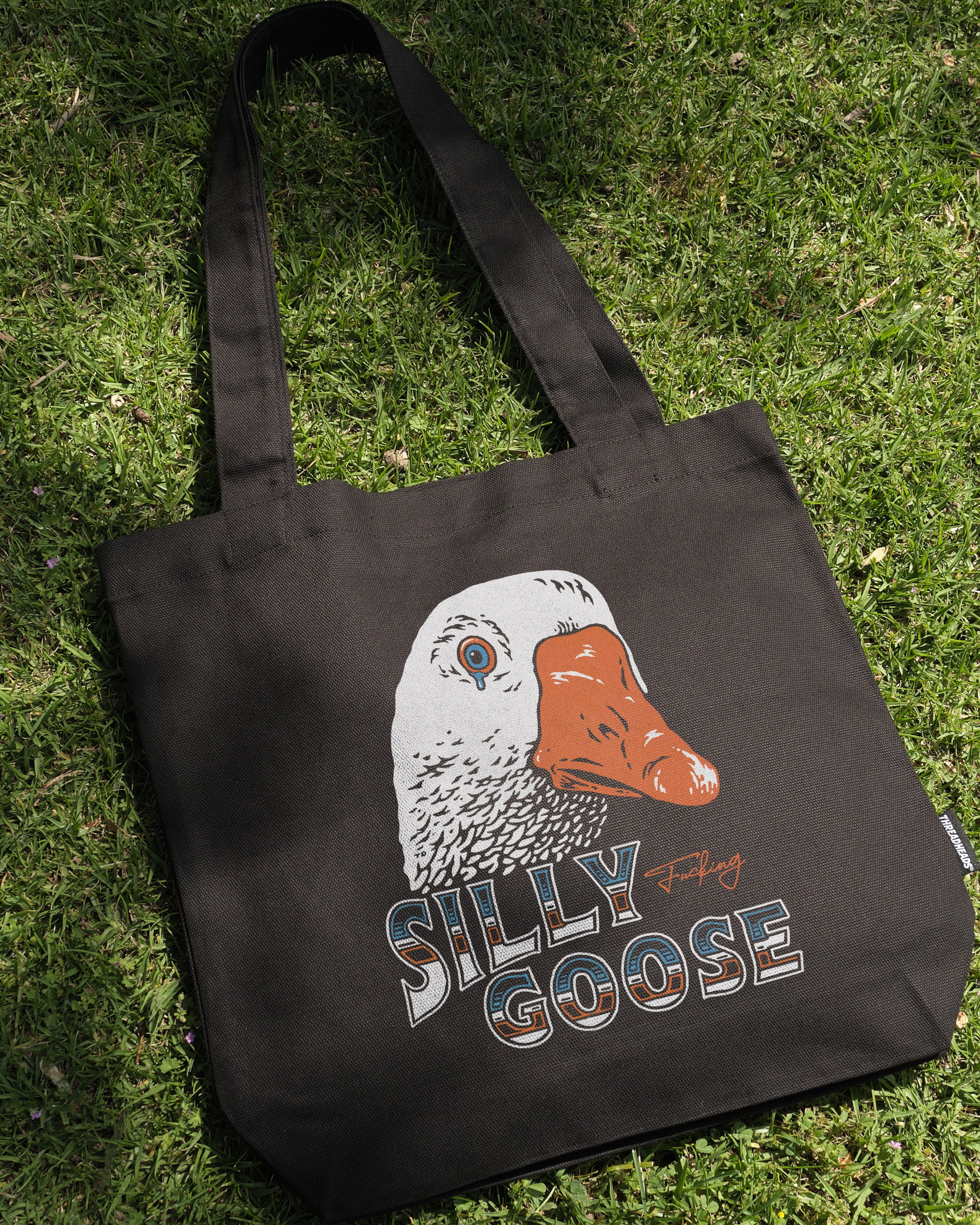 Silly Fkn Goose Tote Bag