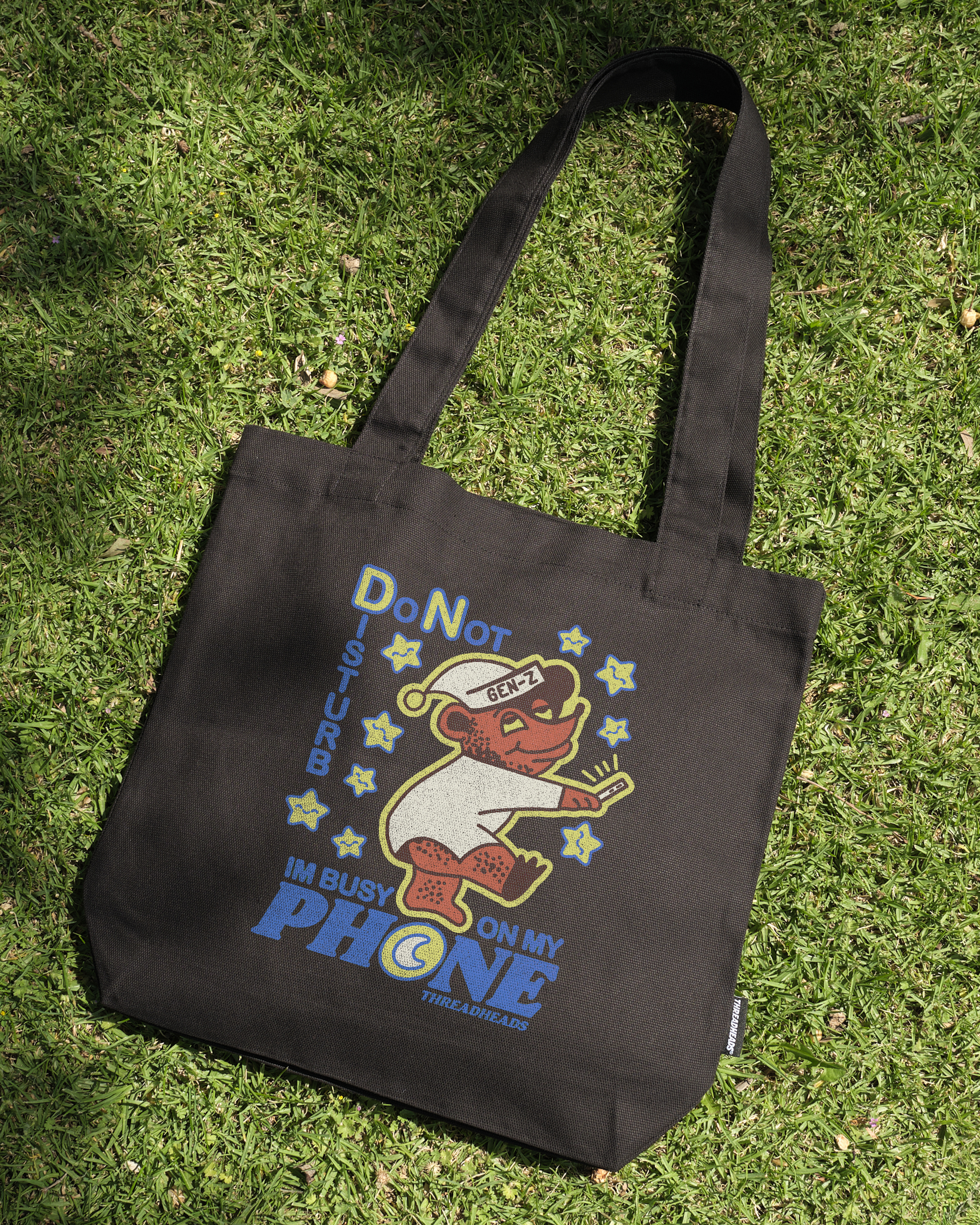 Do Not Disturb Tote Bag Australia Online Black