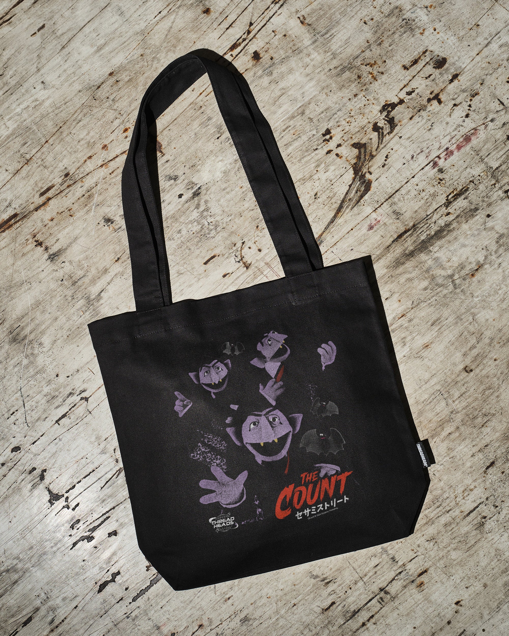 Japan Count Tote Bag Australia Online Black