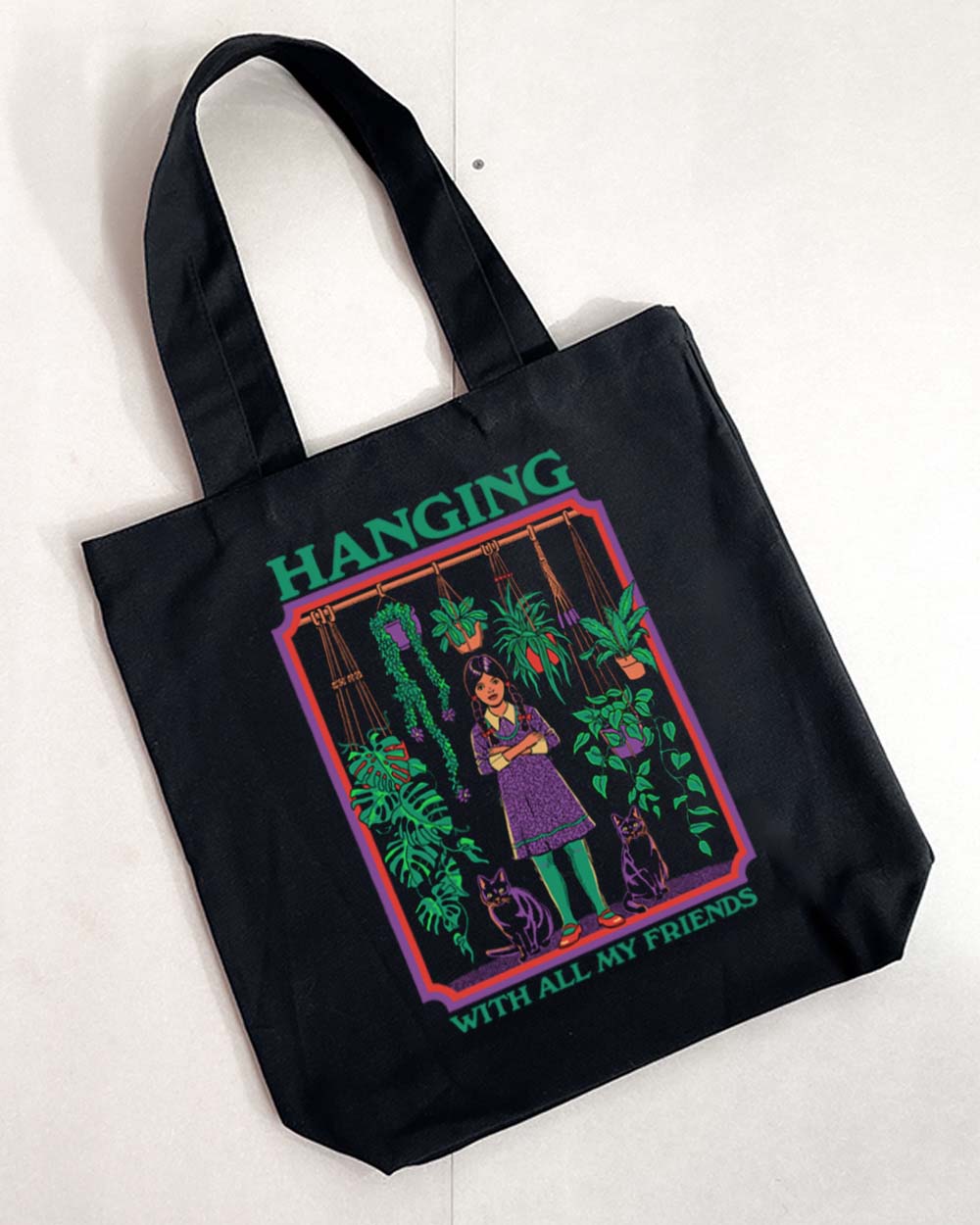 Hanging With All My Friends Tote Bag | Designed by Steven Rhodes