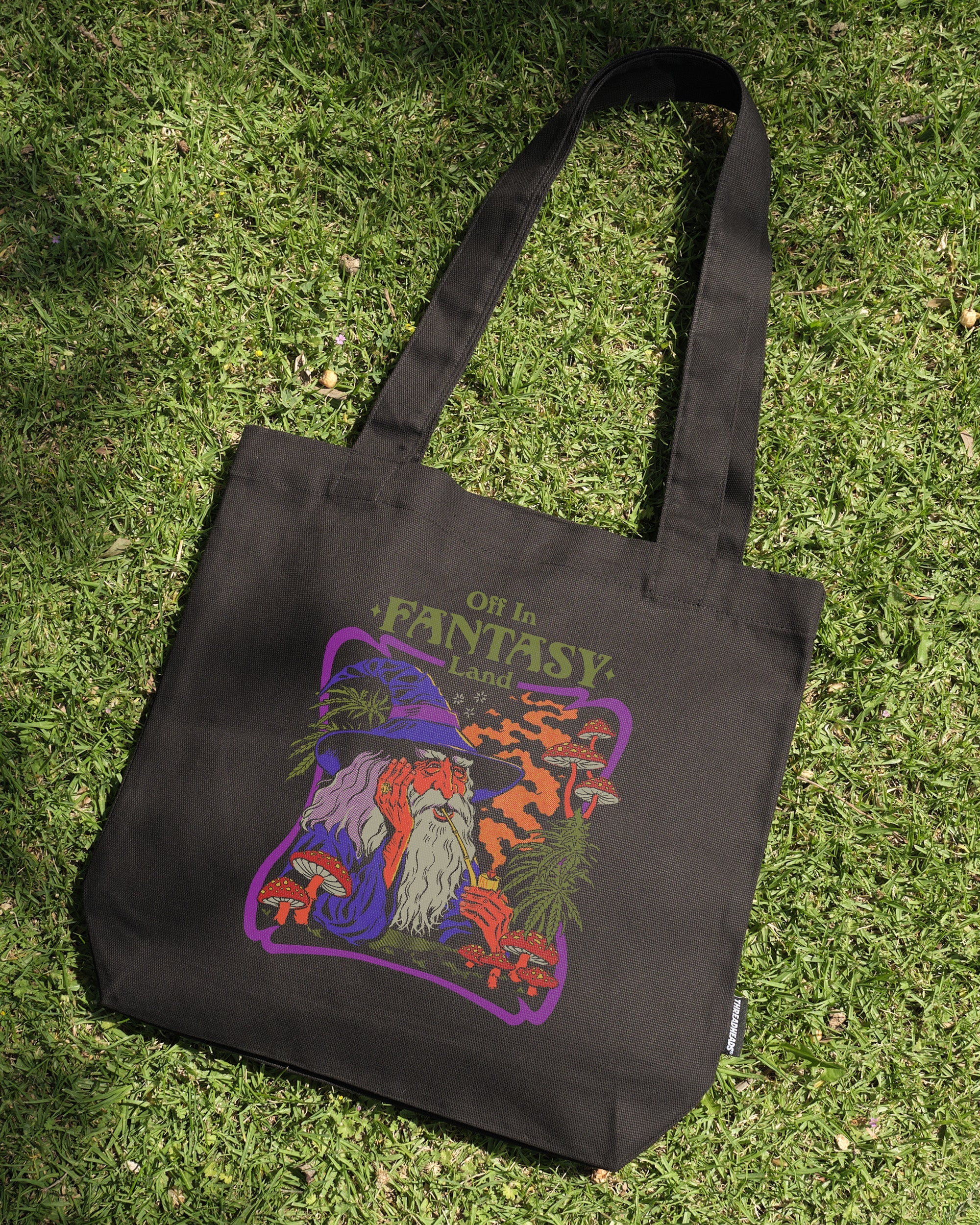 Fantasy Land Tote Bag Australia Online Black