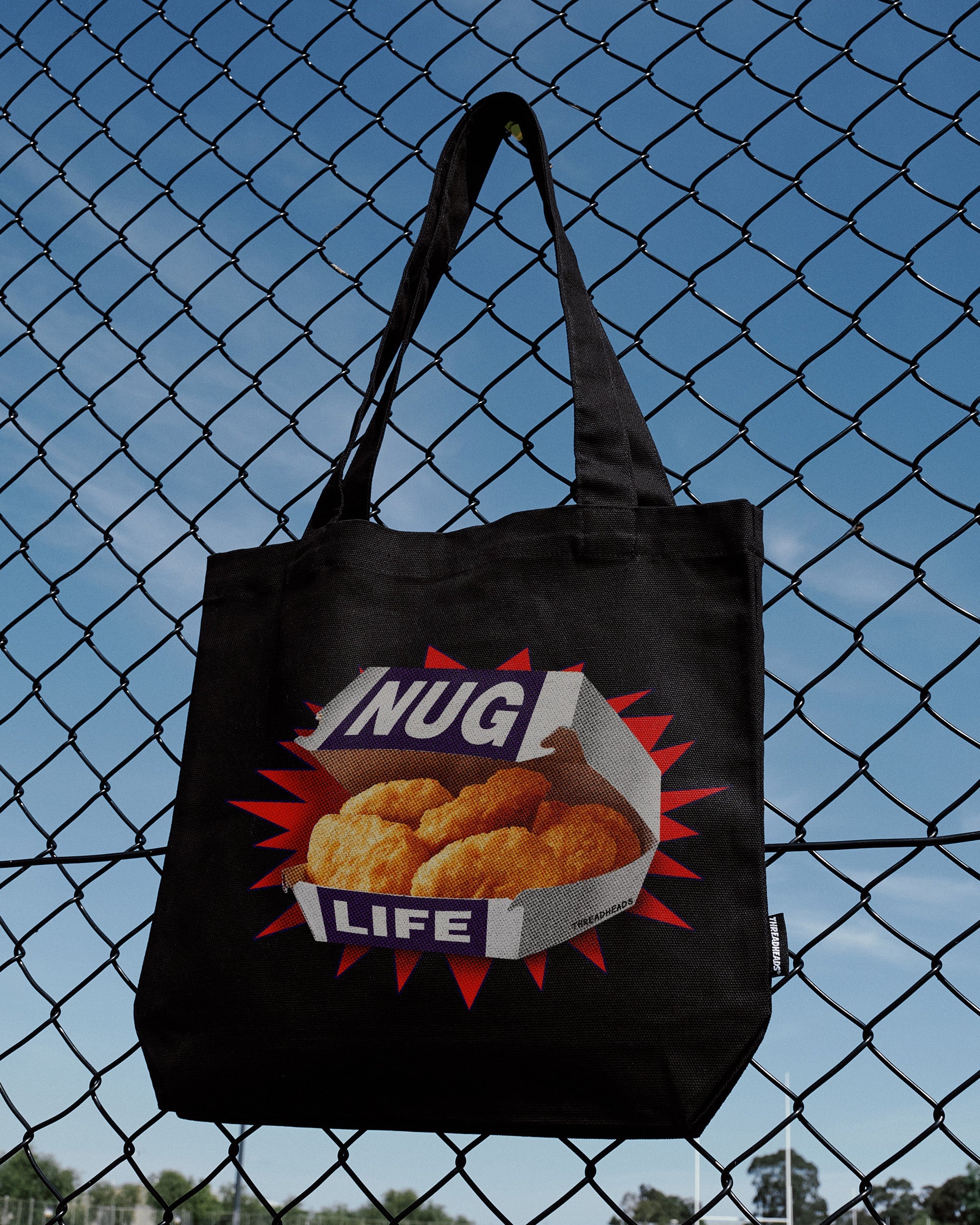 Nug Life Tote Bag Australia Online Black