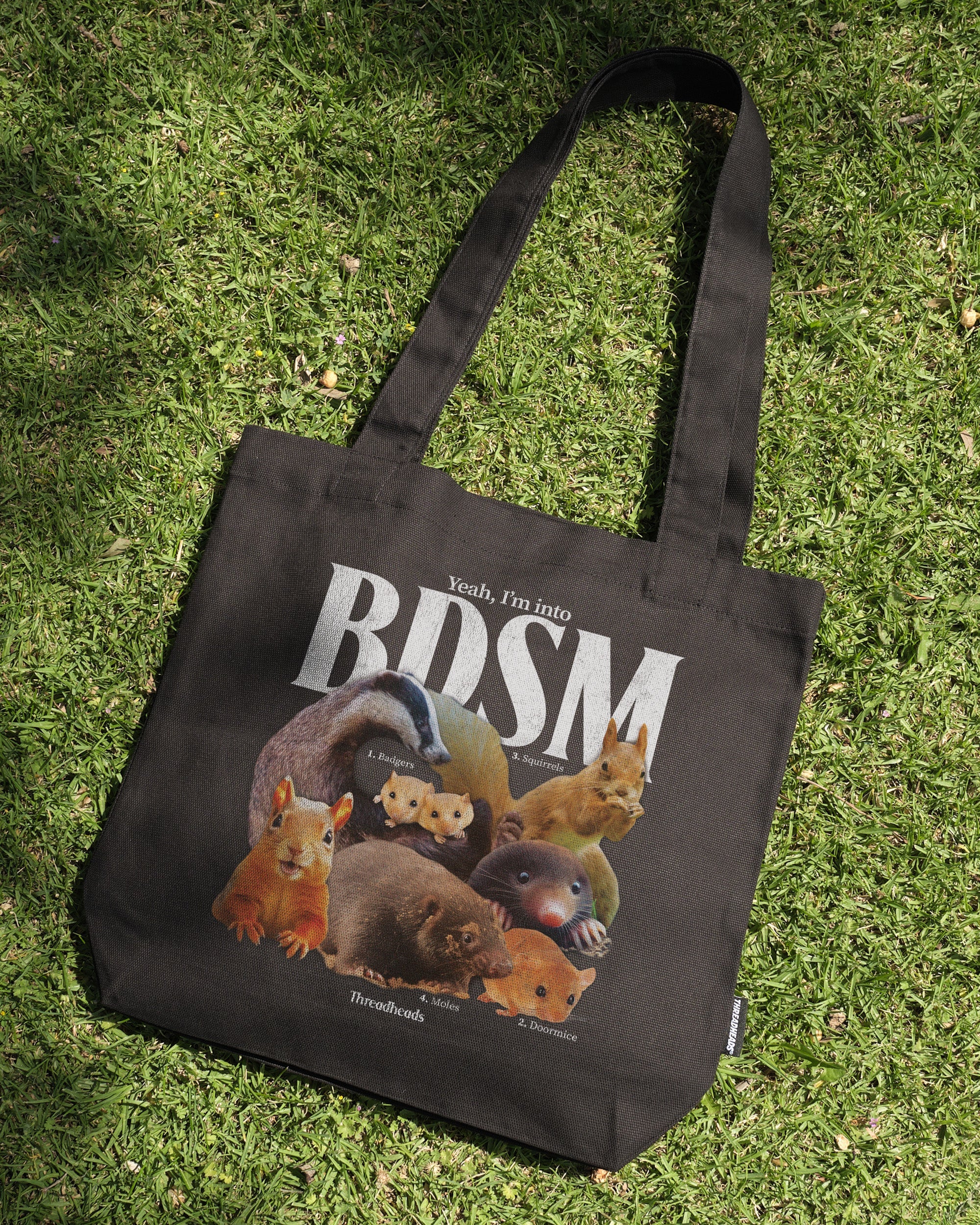 BDSM Tote Bag Australia Online Black