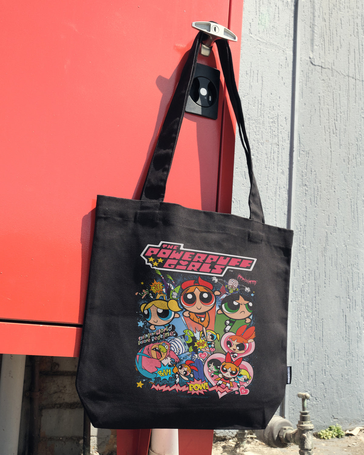 Powerpuff Girls Vintage Tote Bag | Official The Powerpuff Girls Merch