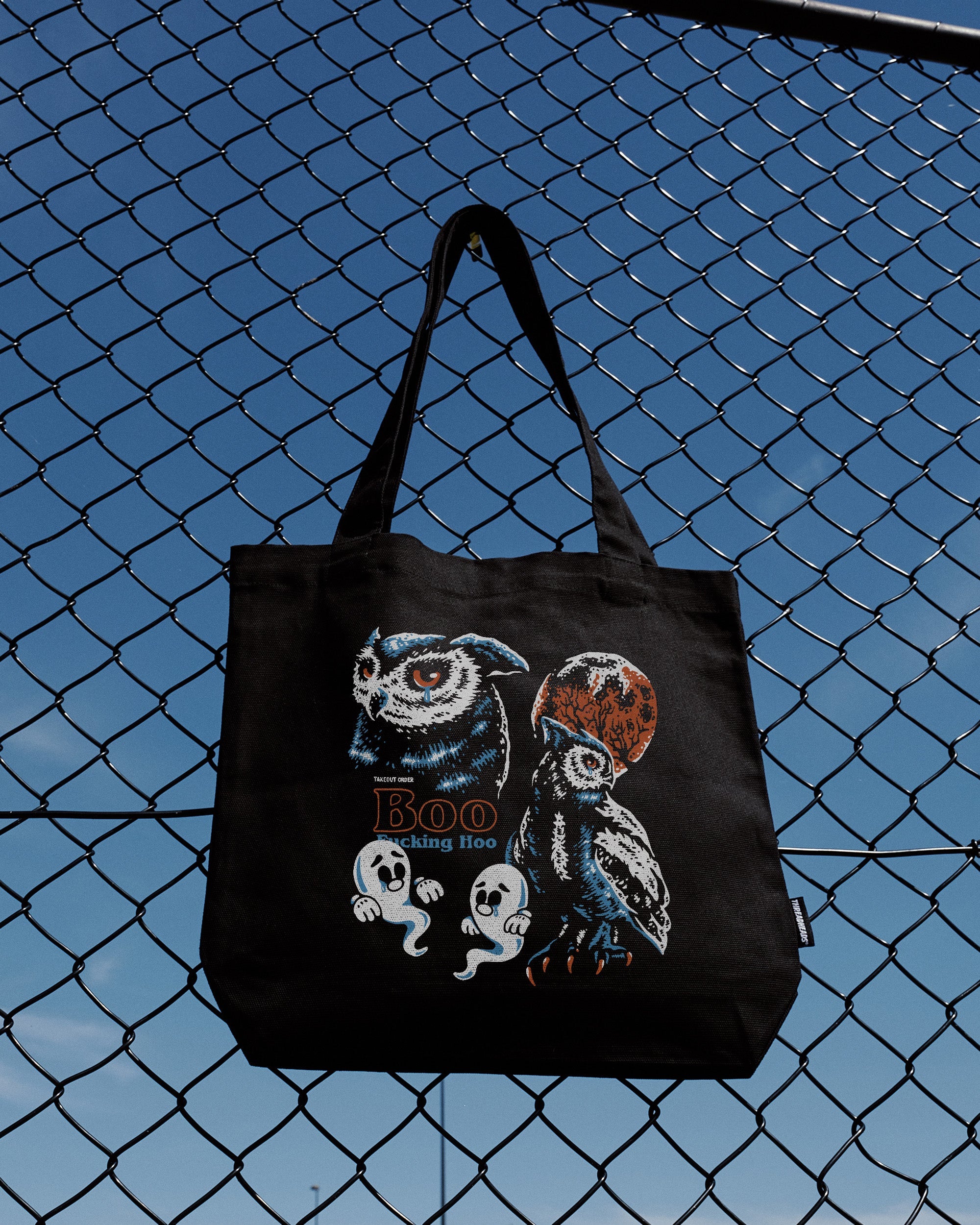 Boo Hoo Tote Bag Australia Online Black