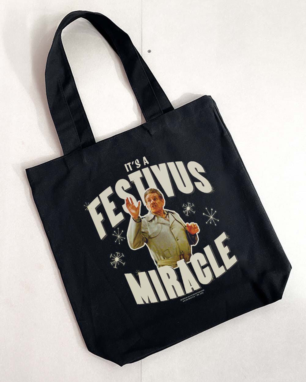 It's A Festivus Miracle Tote Bag Australia Online Black