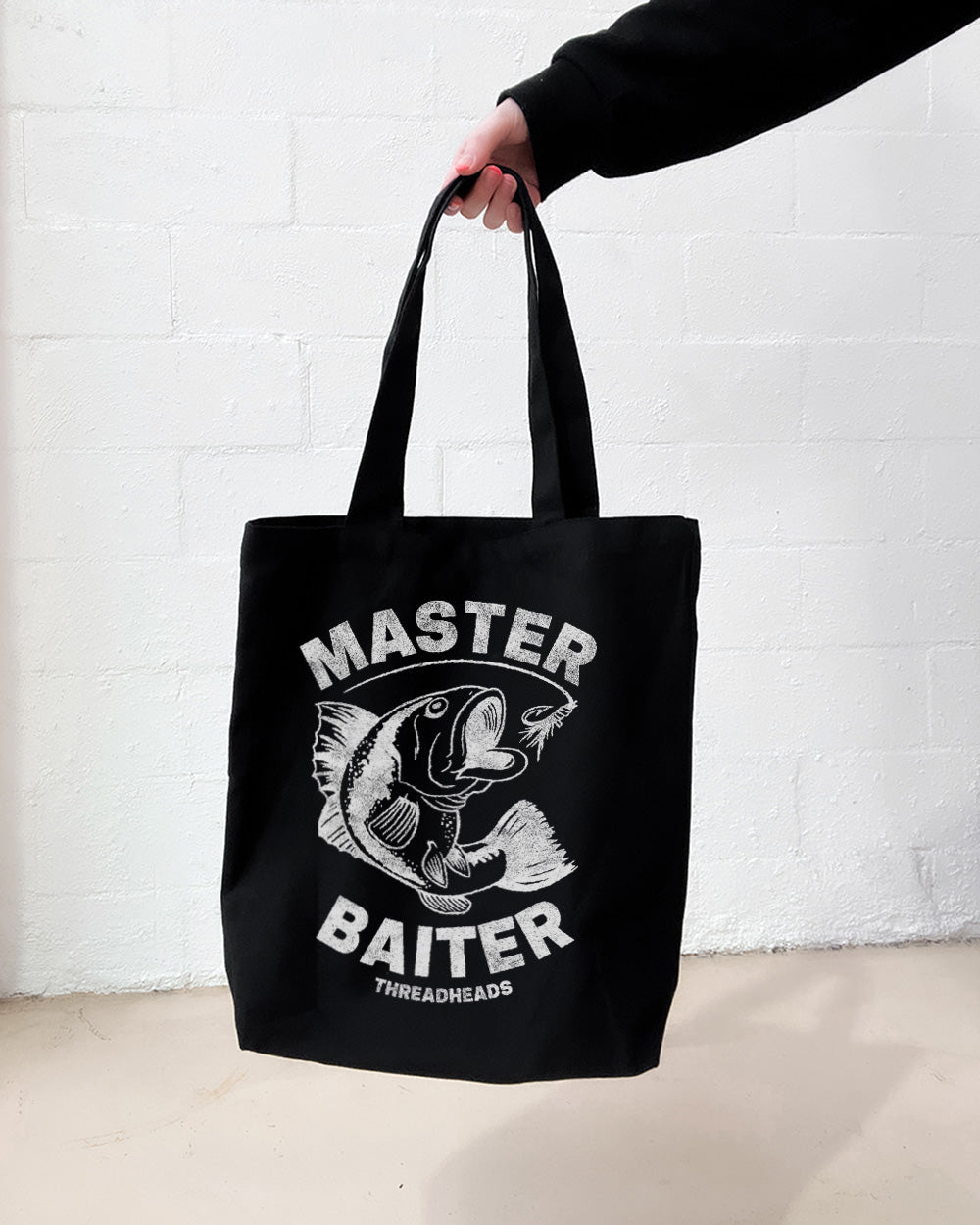Master Baiter Tote Bag Australia Online #colour_black