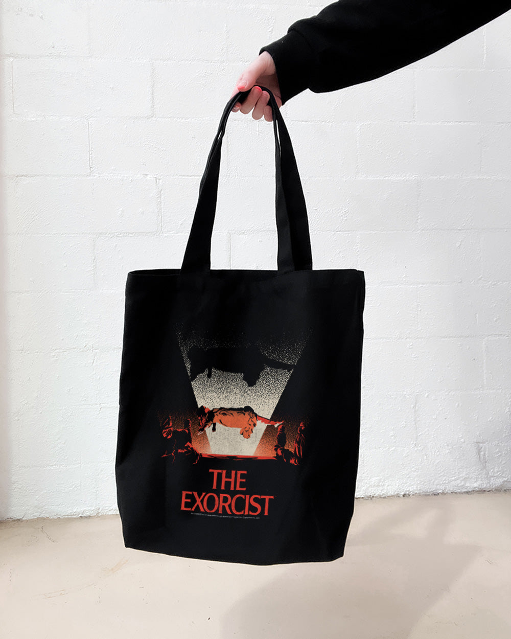 Retro Exorcist Tote Bag Australia Online Black