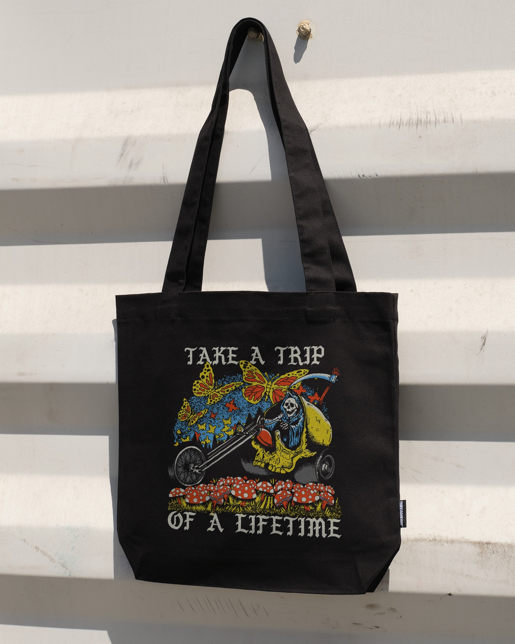 Take A Trip Tote Bag Australia Online Black