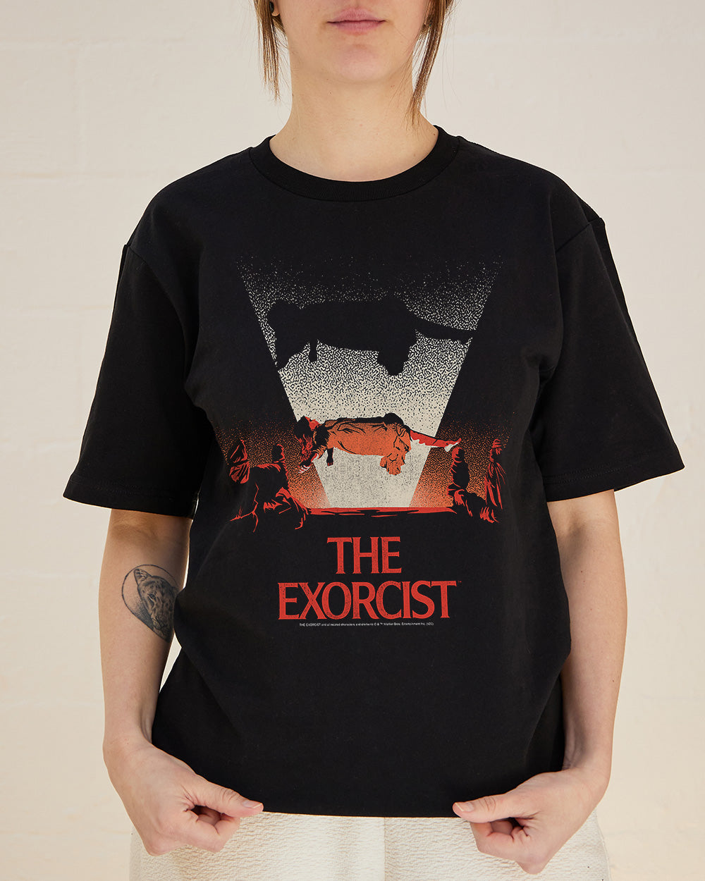 Retro Exorcist T-Shirt Australia Online Black