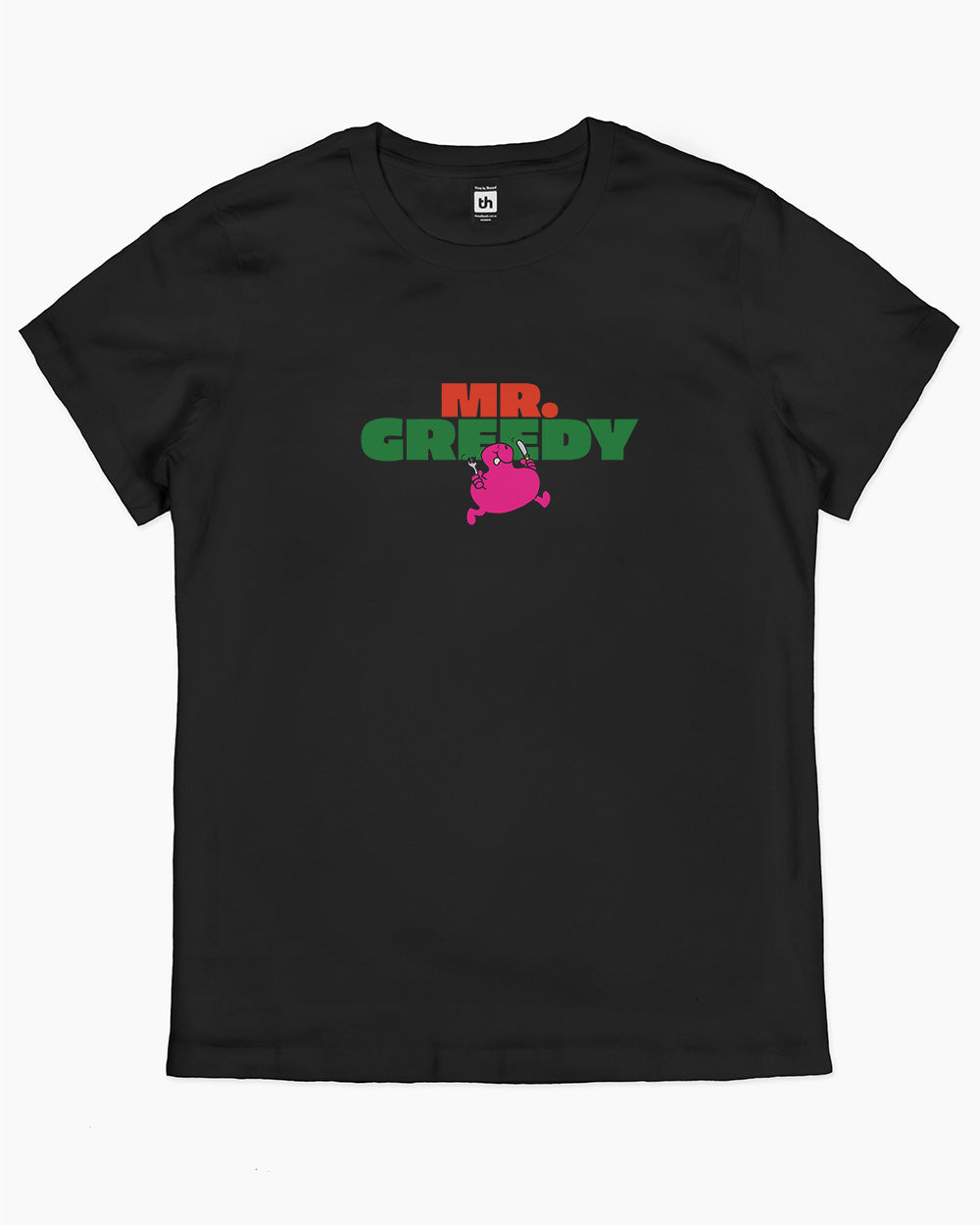 Mr. Greedy T-Shirt Australia Online #colour_black