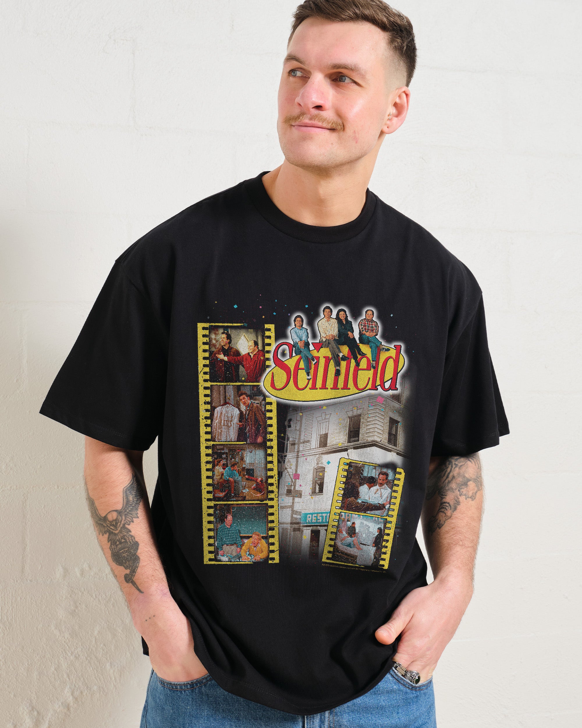 Seinfeld Scenes Oversized Tee