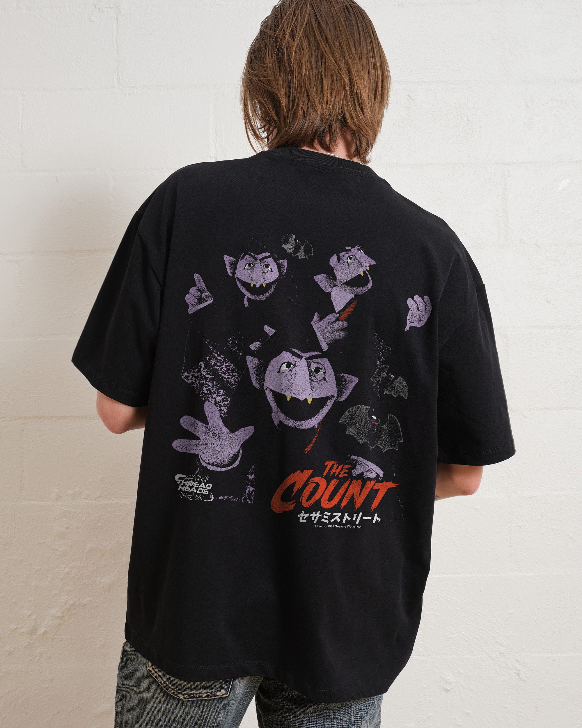 Japan Count Front and Back Oversized Tee Australia Online Threadheads