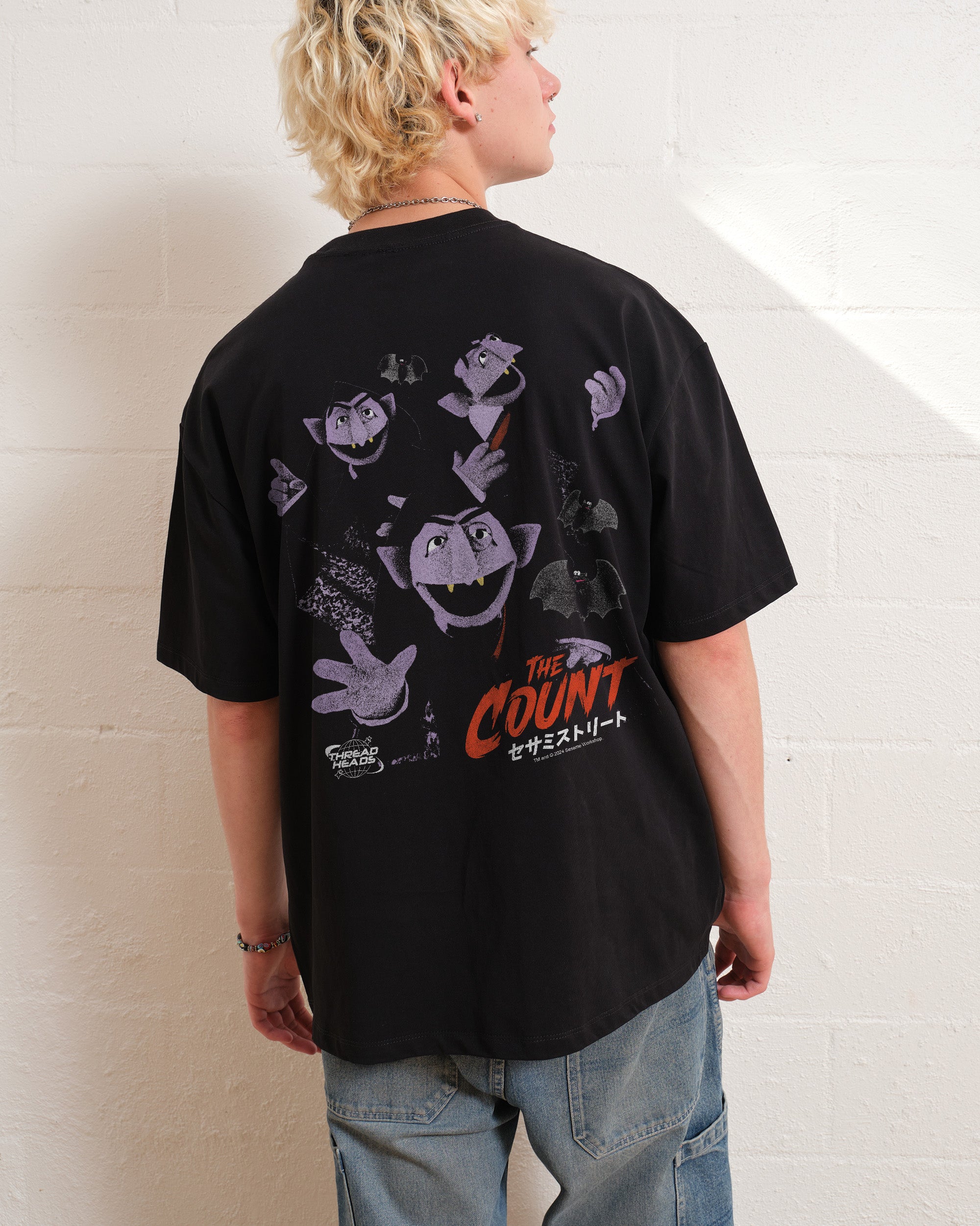 Japan Count Front and Back Oversized Tee Australia Online Threadheads