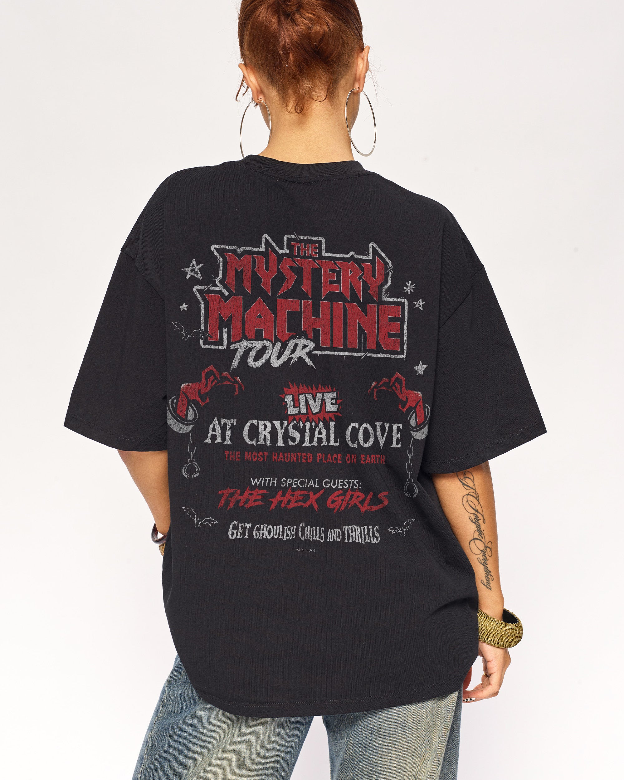 The Mystery Machine Tour Oversized Tee | Official Scooby-Doo