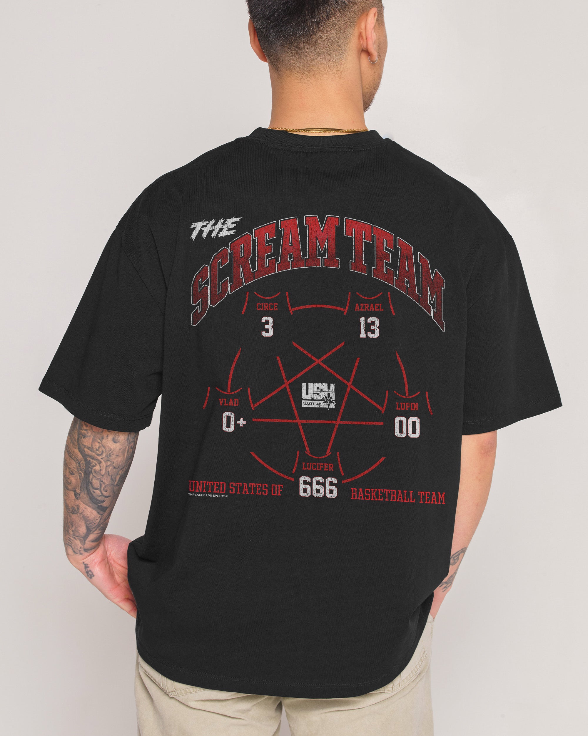 Scream Team Oversized Tee Australia Threadheads Online