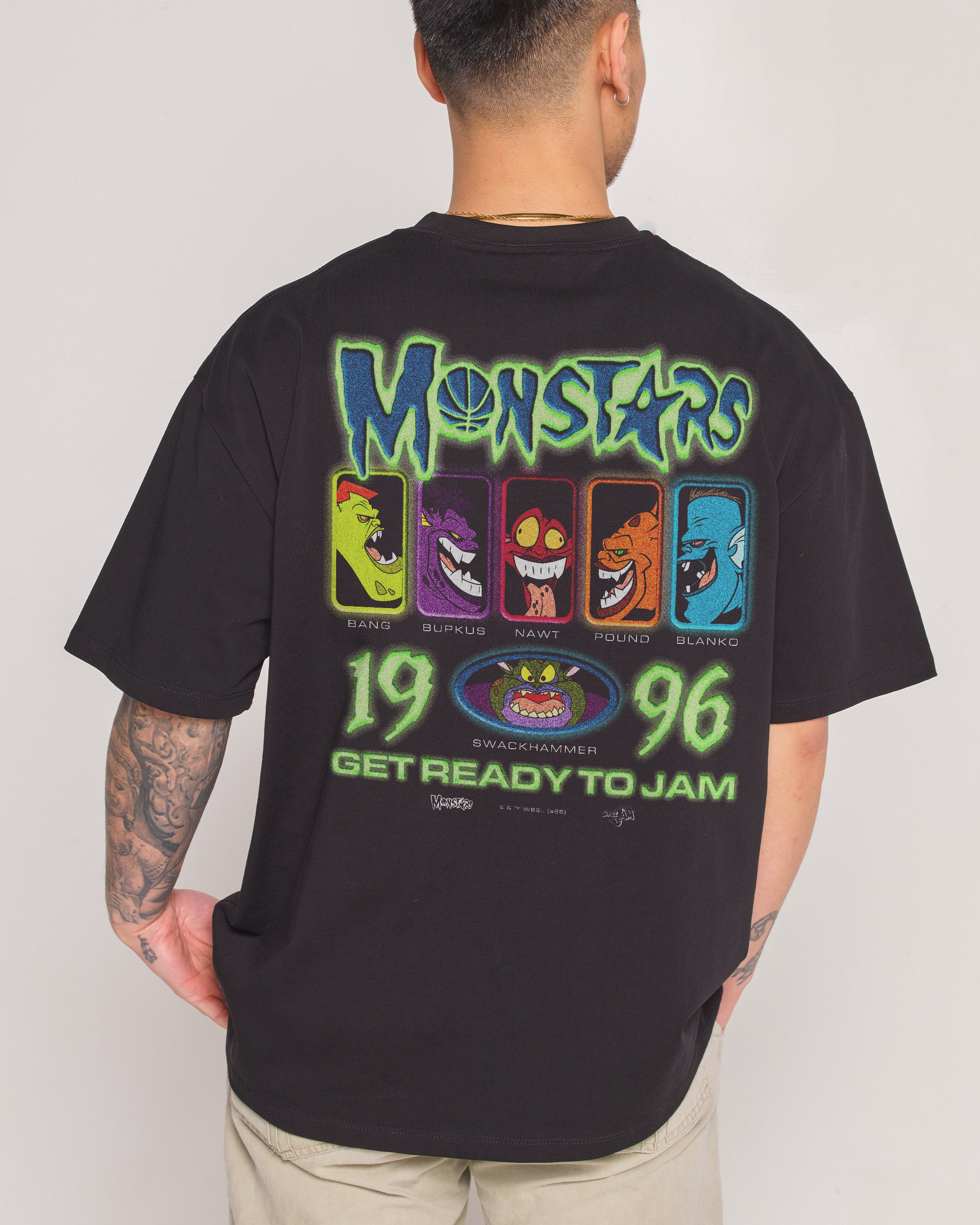 Monstars '96 Oversized Tee | Official Looney Tunes Merchandise