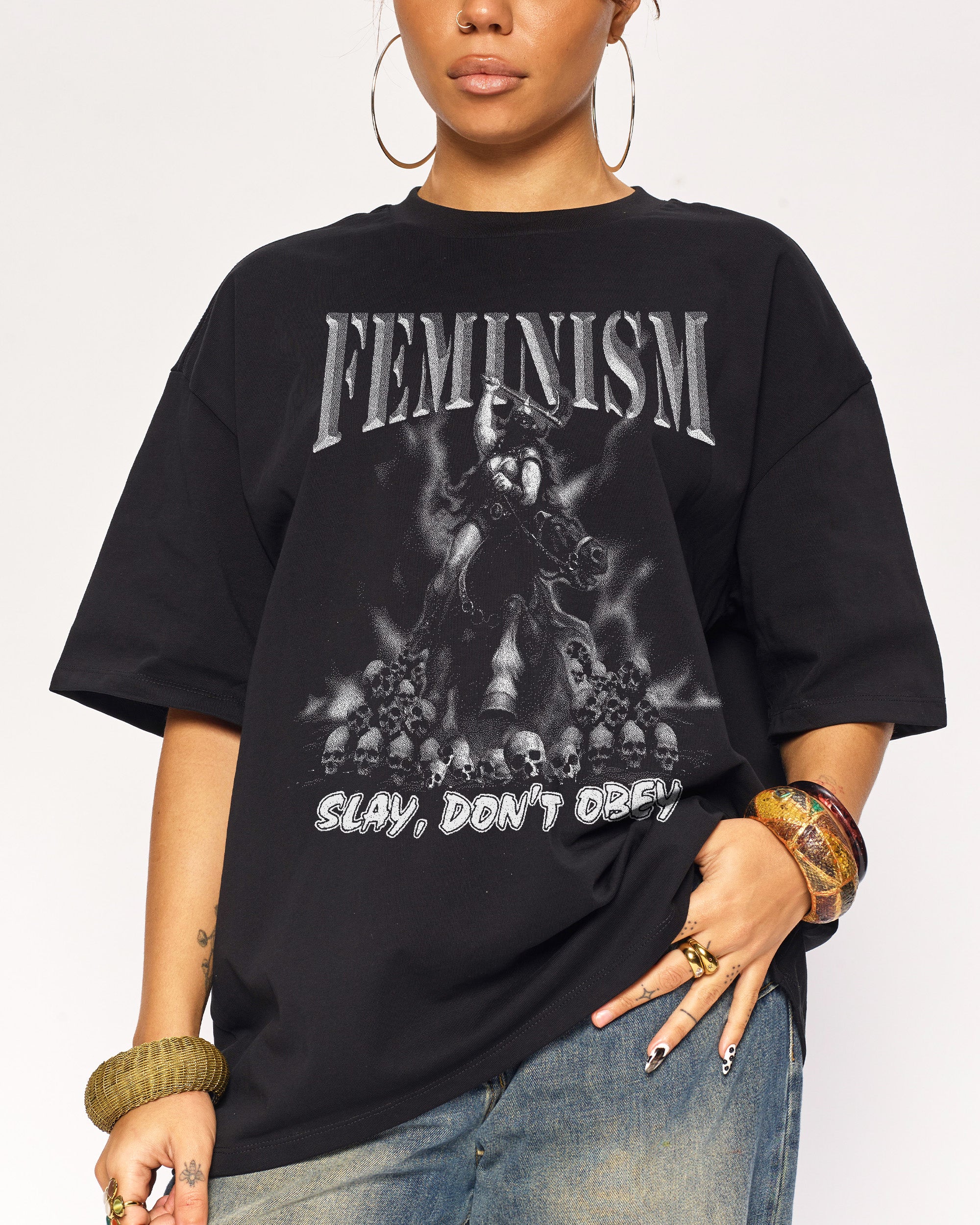 Feminist Raider Oversized Tee Australia Threadheads Online