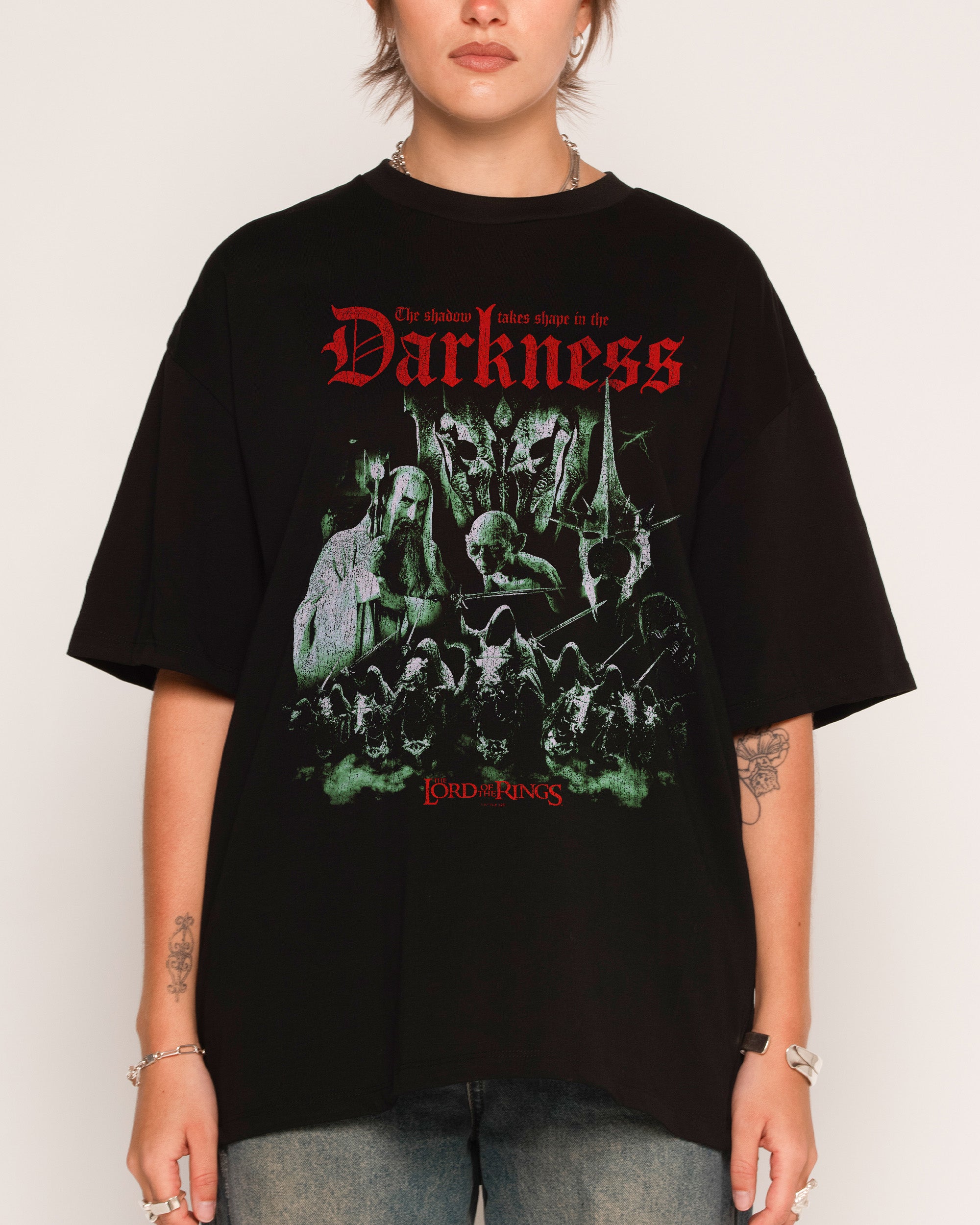 Darkness Oversized Tee Threadheads Australia Online