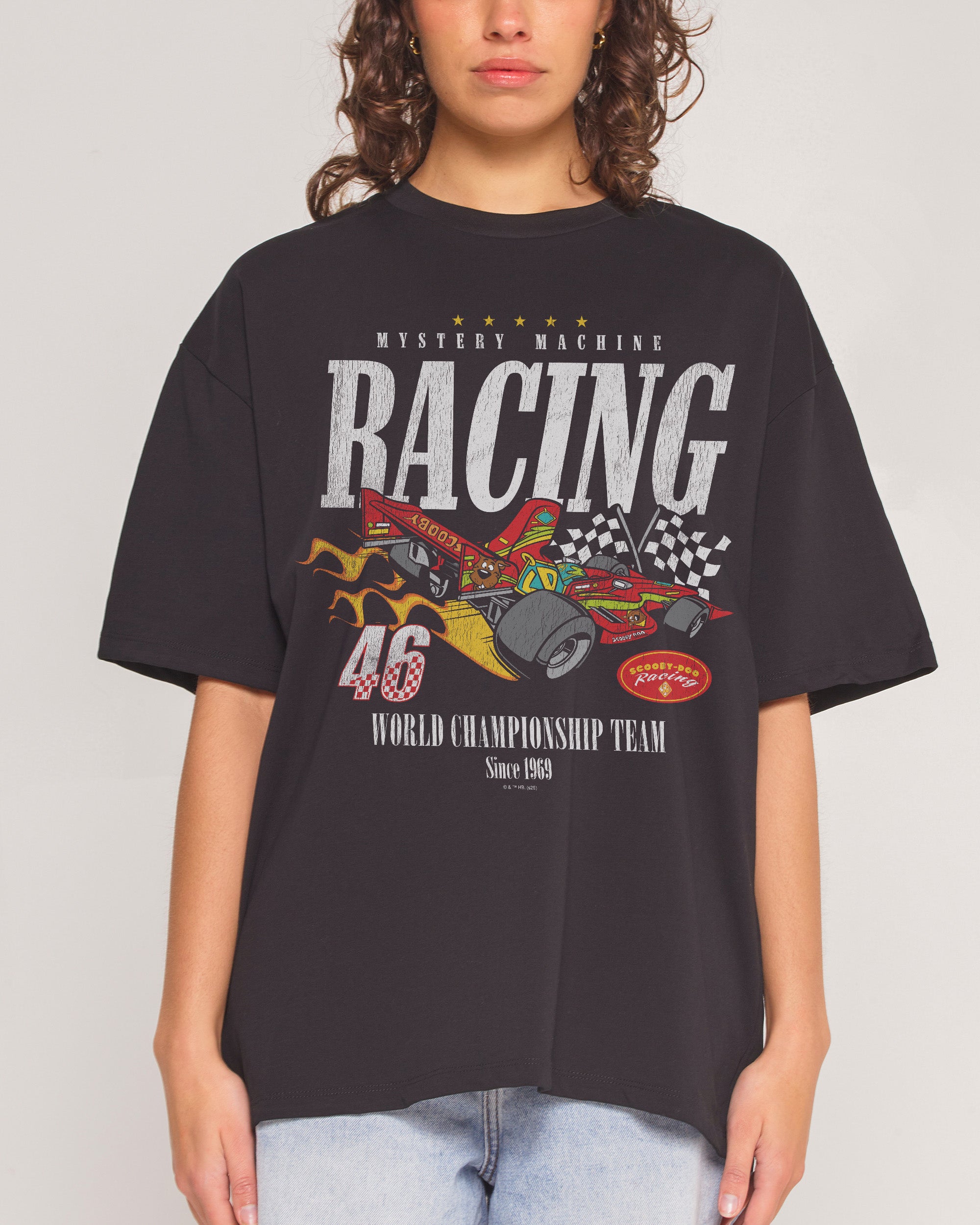 Scooby-Doo Racing Oversized Tee Threadheads Australia Online