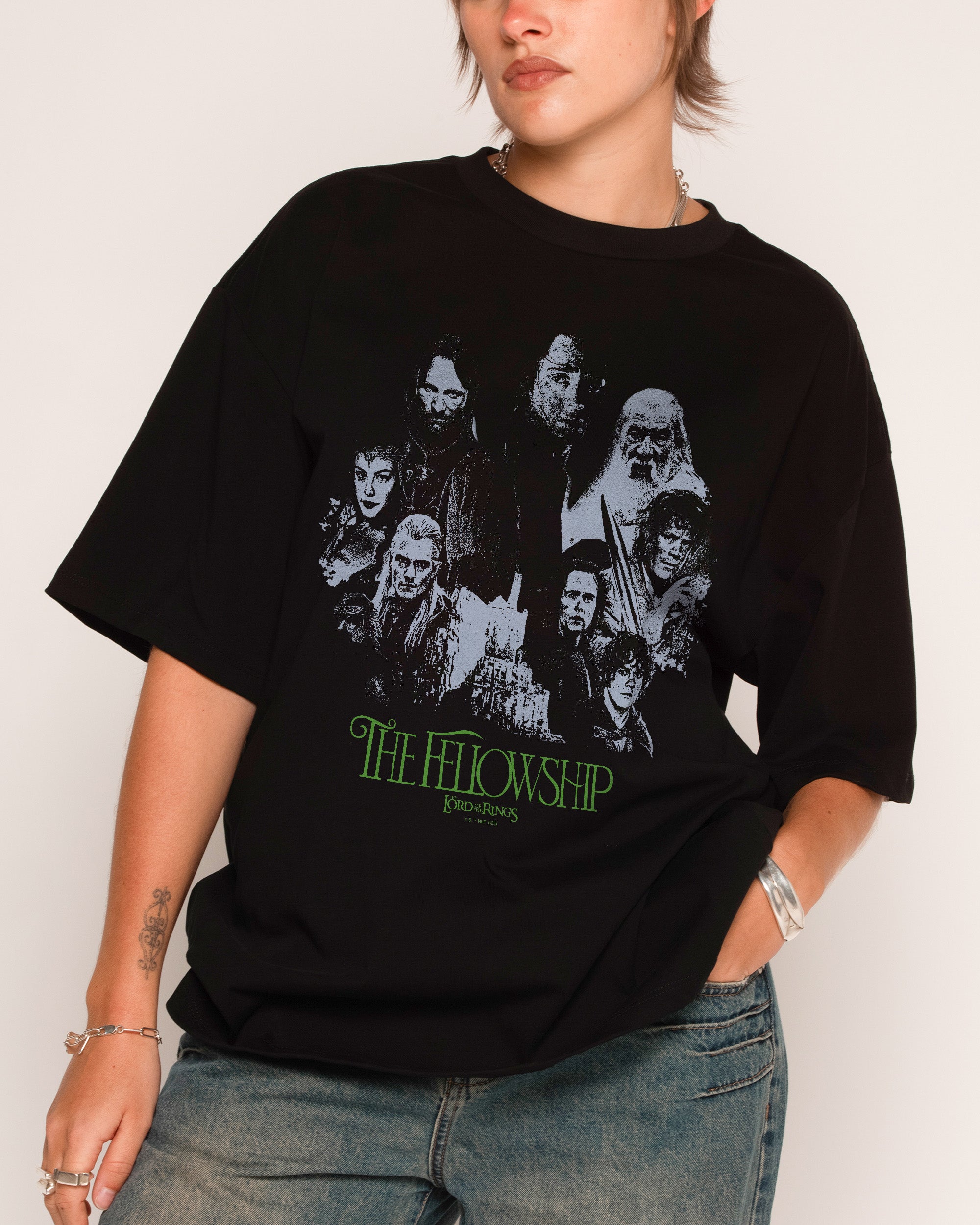 The Fellowship of the Ring Oversized Tee Australia Threadheads Online