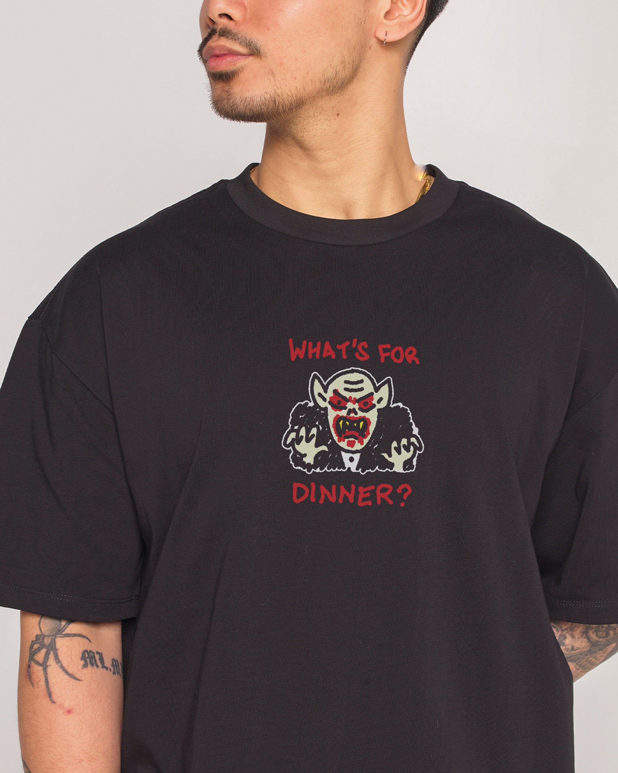 What's For Dinner? Oversized Tee Australia Threadheads Online