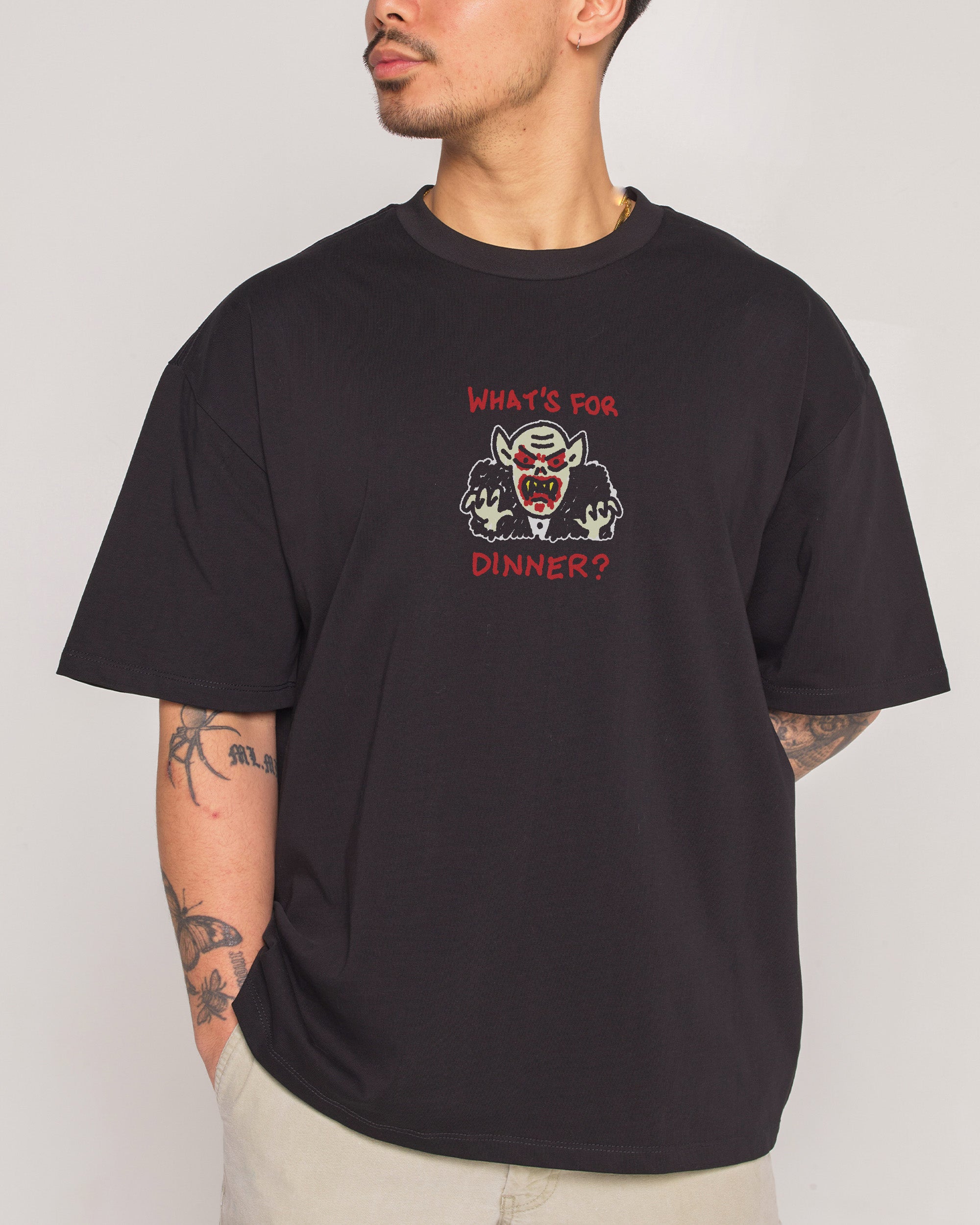 What's For Dinner? Oversized Tee Australia Threadheads Online