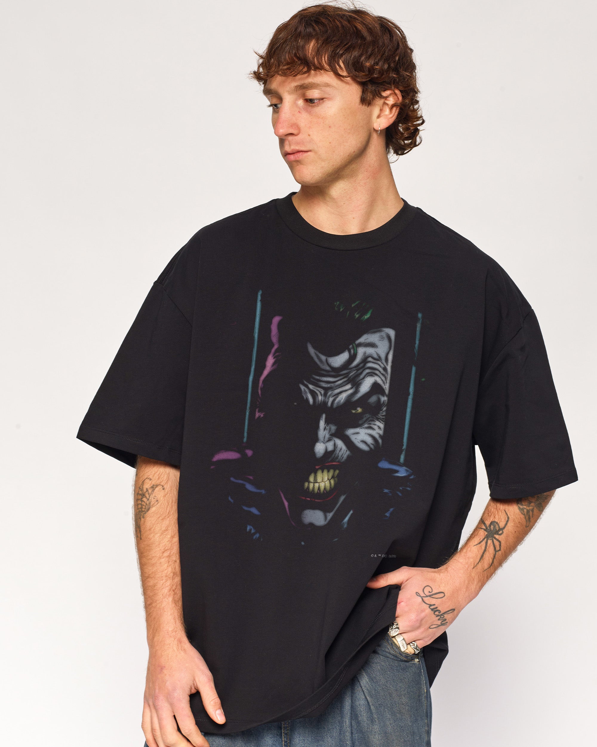 Joker Big Face Oversized Tee Threadheads Australia Online