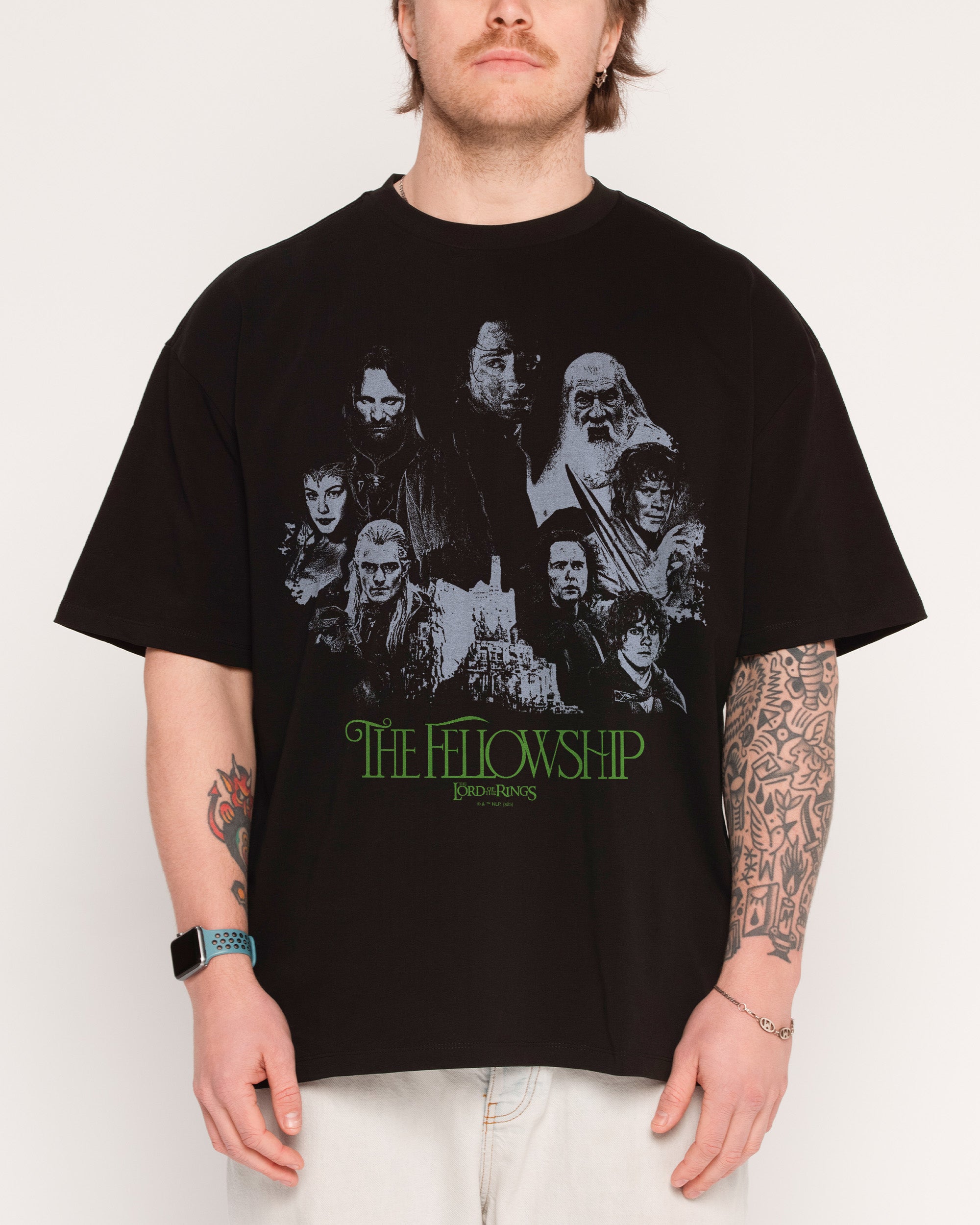 The Fellowship of the Ring Oversized Tee | Official Lord of the