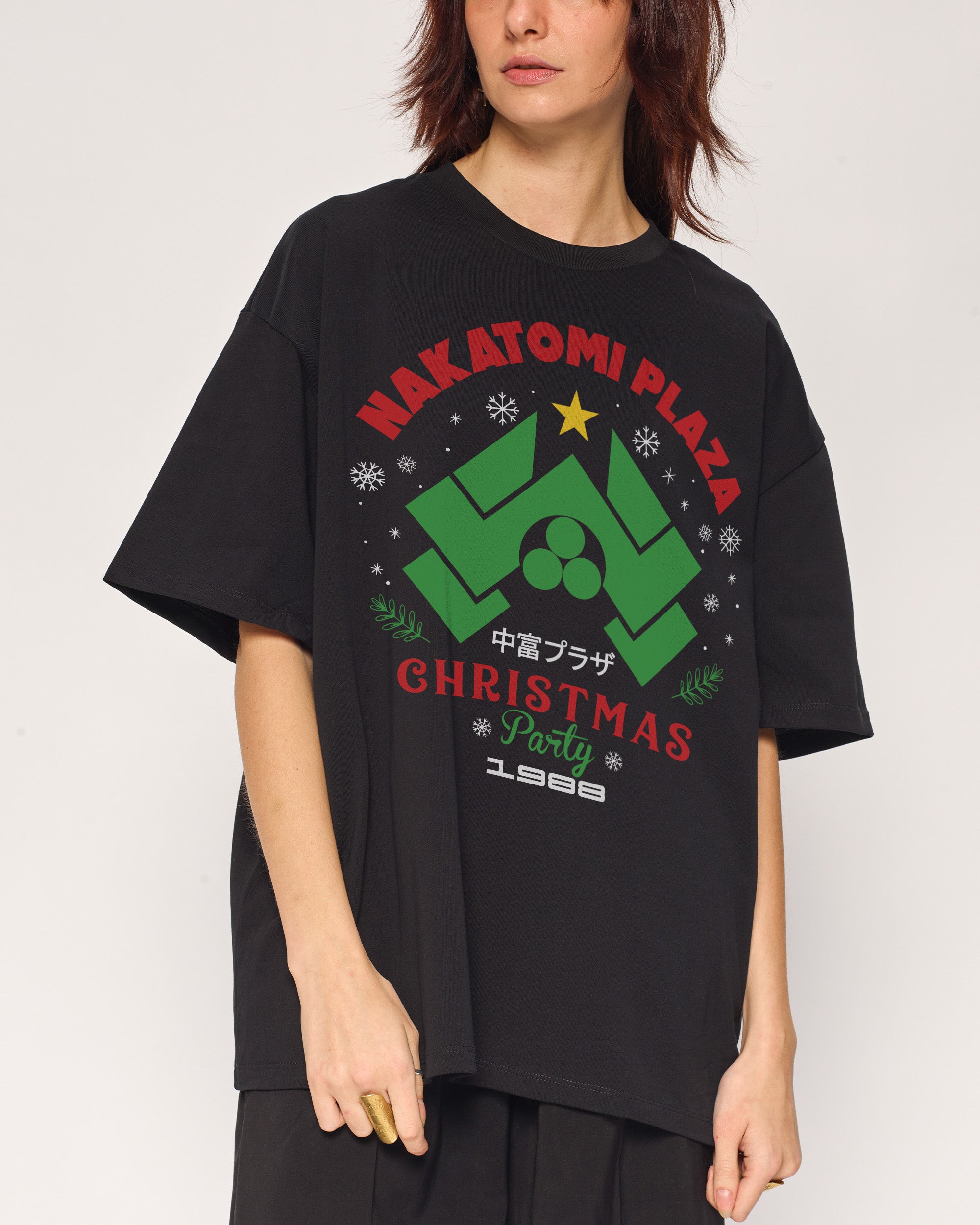 Nakatomi Christmas Party 1988 Oversized Tee