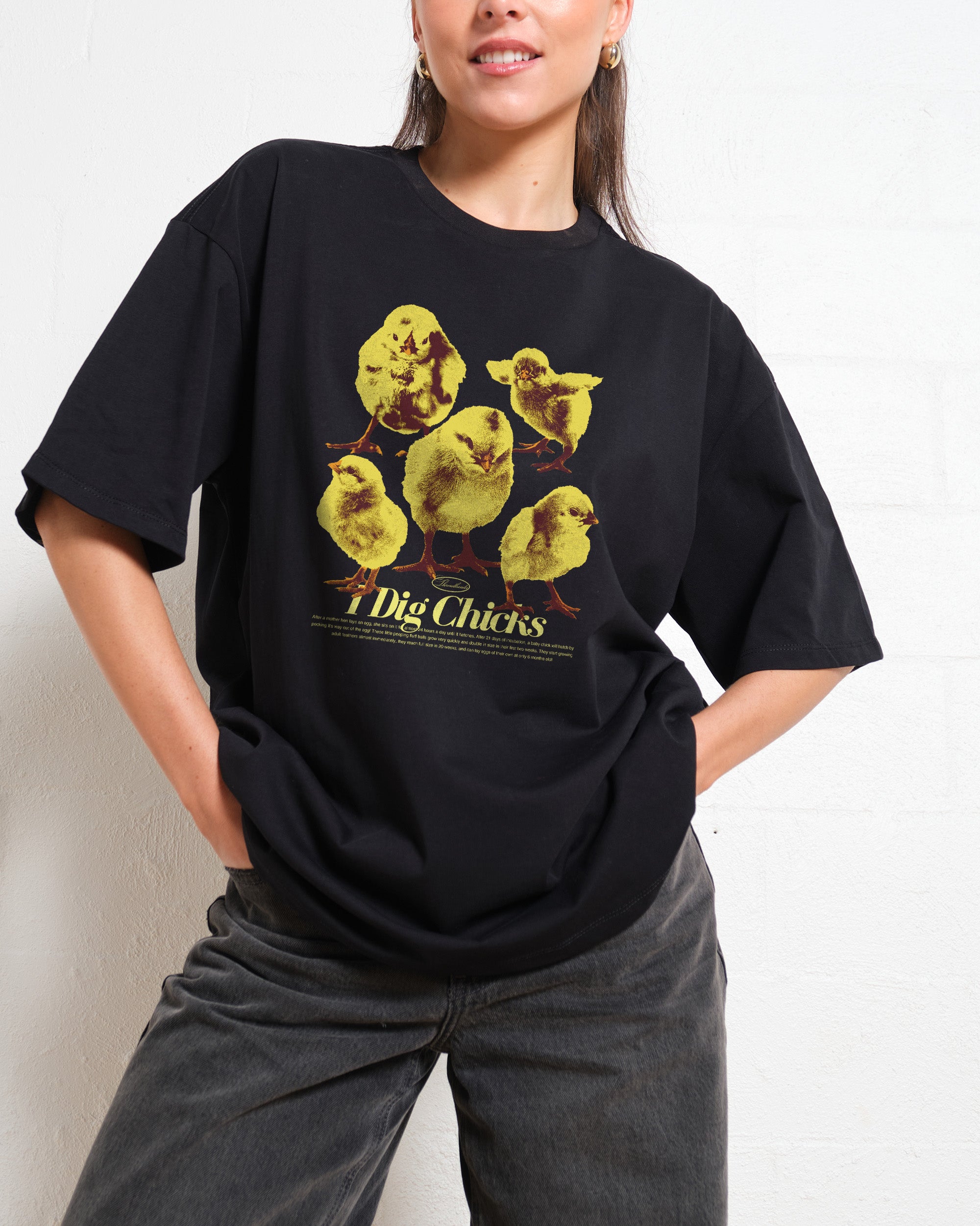 I Dig Chicks Oversized Tee Australia Online