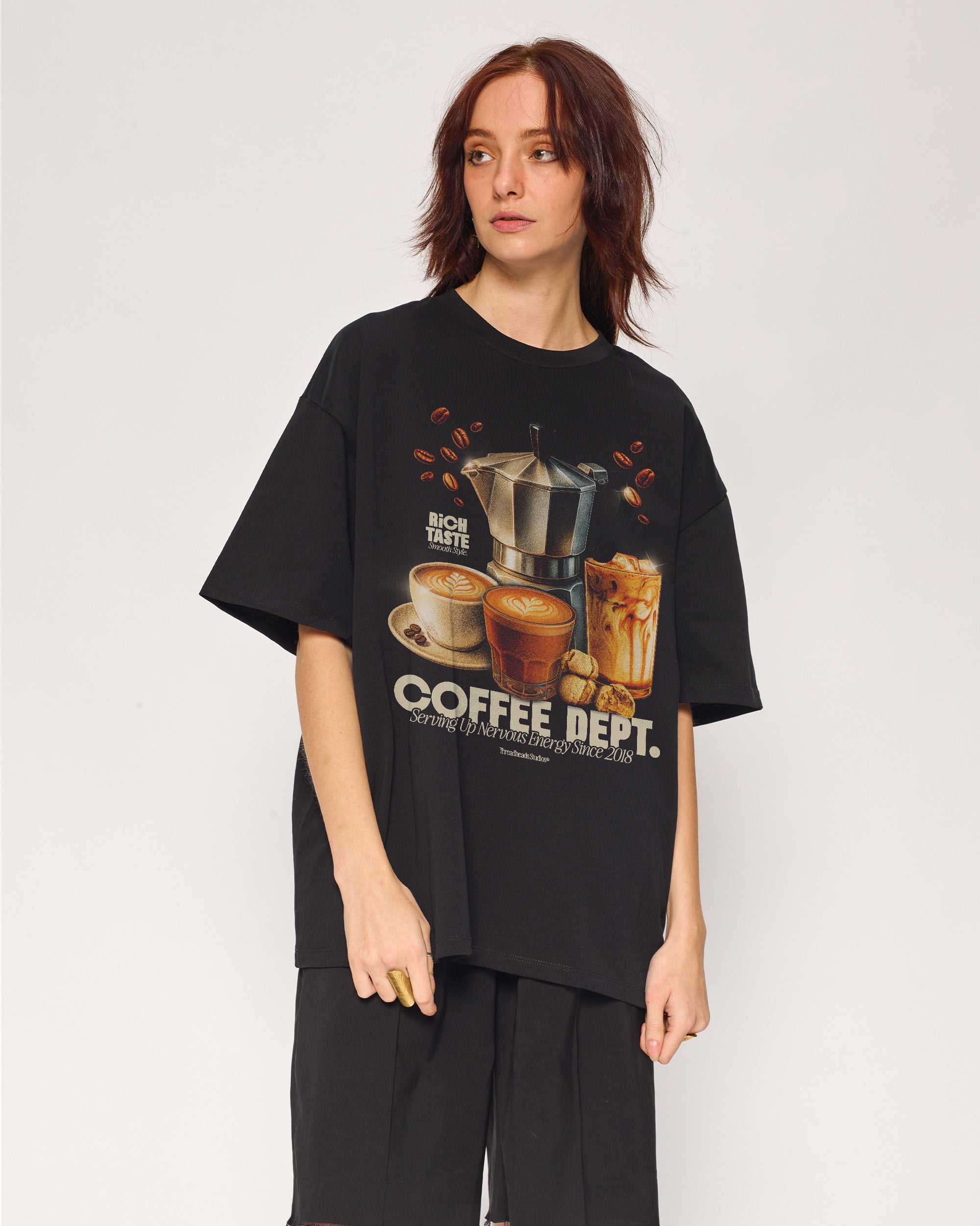 Coffee Dept Oversized Tee Threadheads Australia Online
